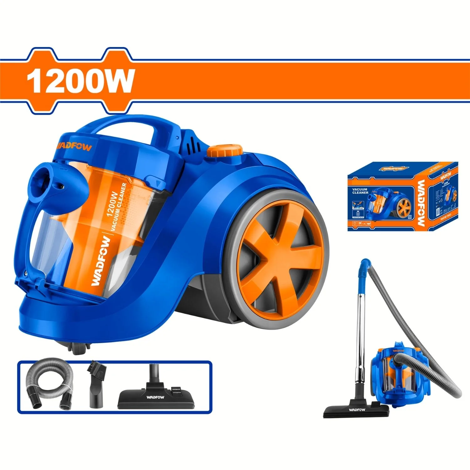 Aspiradora 1200W De Casa Motor De Alambre De Cobre Puro. Potencia De Succión: 260~330W Capacidad: 1.8L Flujo De Aire: 2.0~2.3 - Image 2