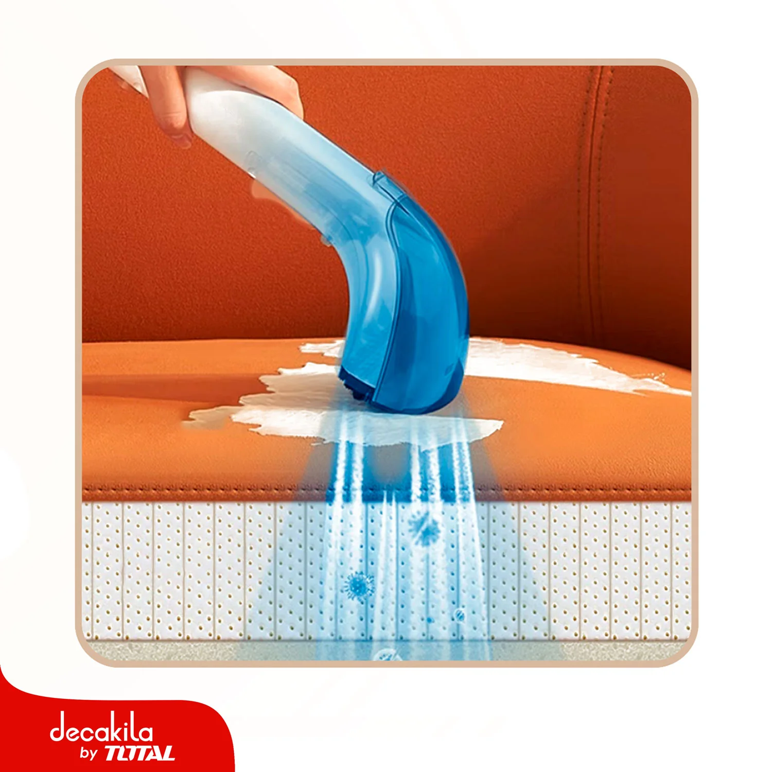 Aspiradora De Agua Limpiador De Alfombras Y Tapicería Portátil 360W  120V 60Hz 1.1L Aspiración 9Kpa. Incluye Escobilla. Quita Manchas - Image 3