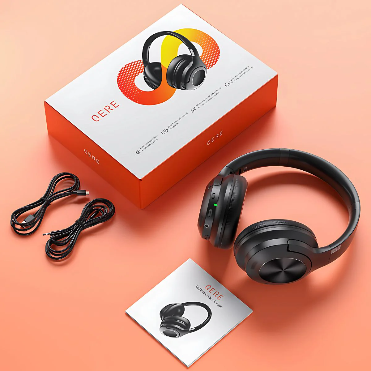 Audífonos Inalámbricos Con Cancelación De Ruido. Auriculares Bluetooth 5.3. Hasta 70 Horas De Uso. - Image 6