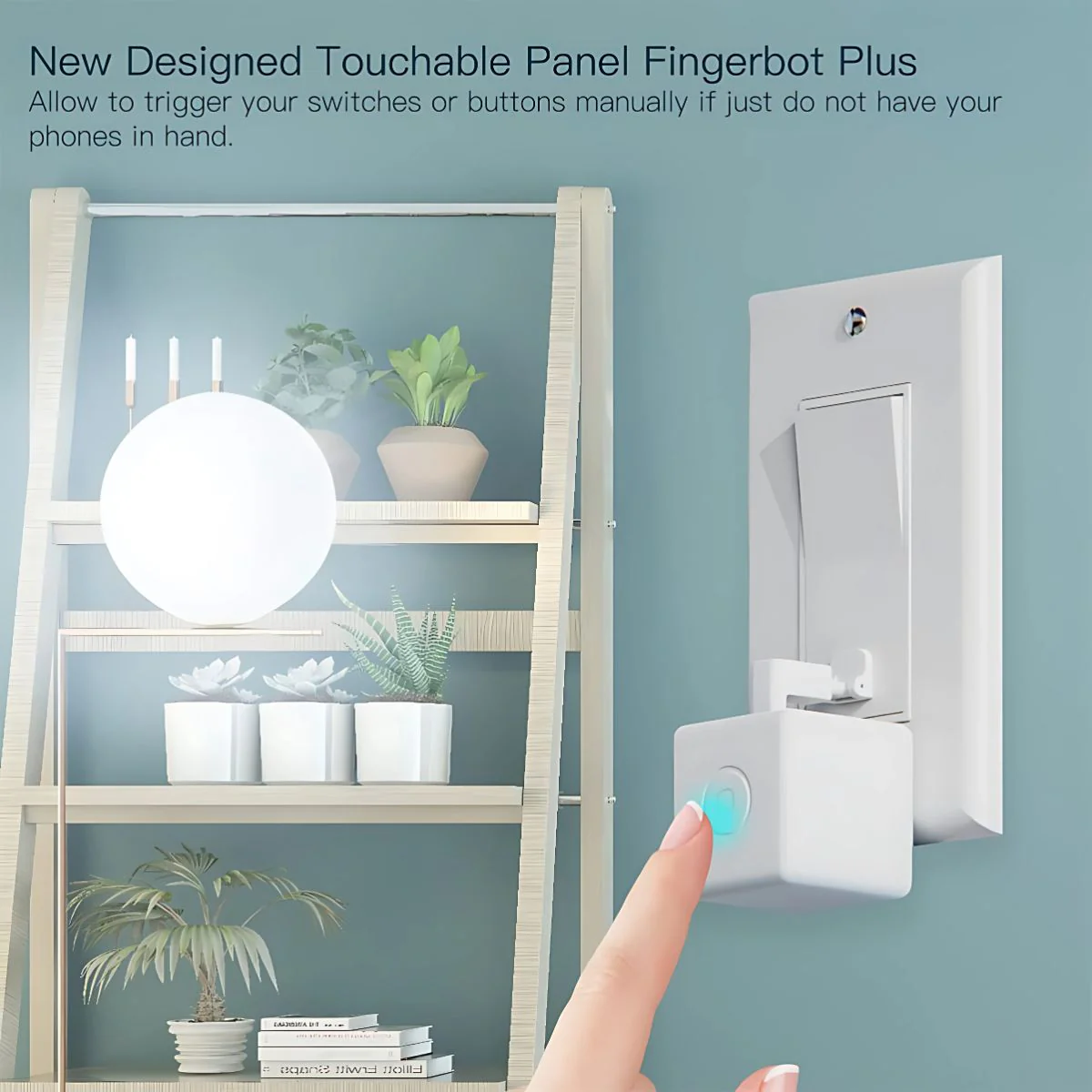 Automatizador De Botones Inteligente. Dispositivo Smart Fingerbot Para Control Remoto De Interruptores. Compatible Con Alexa Y Google Home. Robot De Botones - Image 2