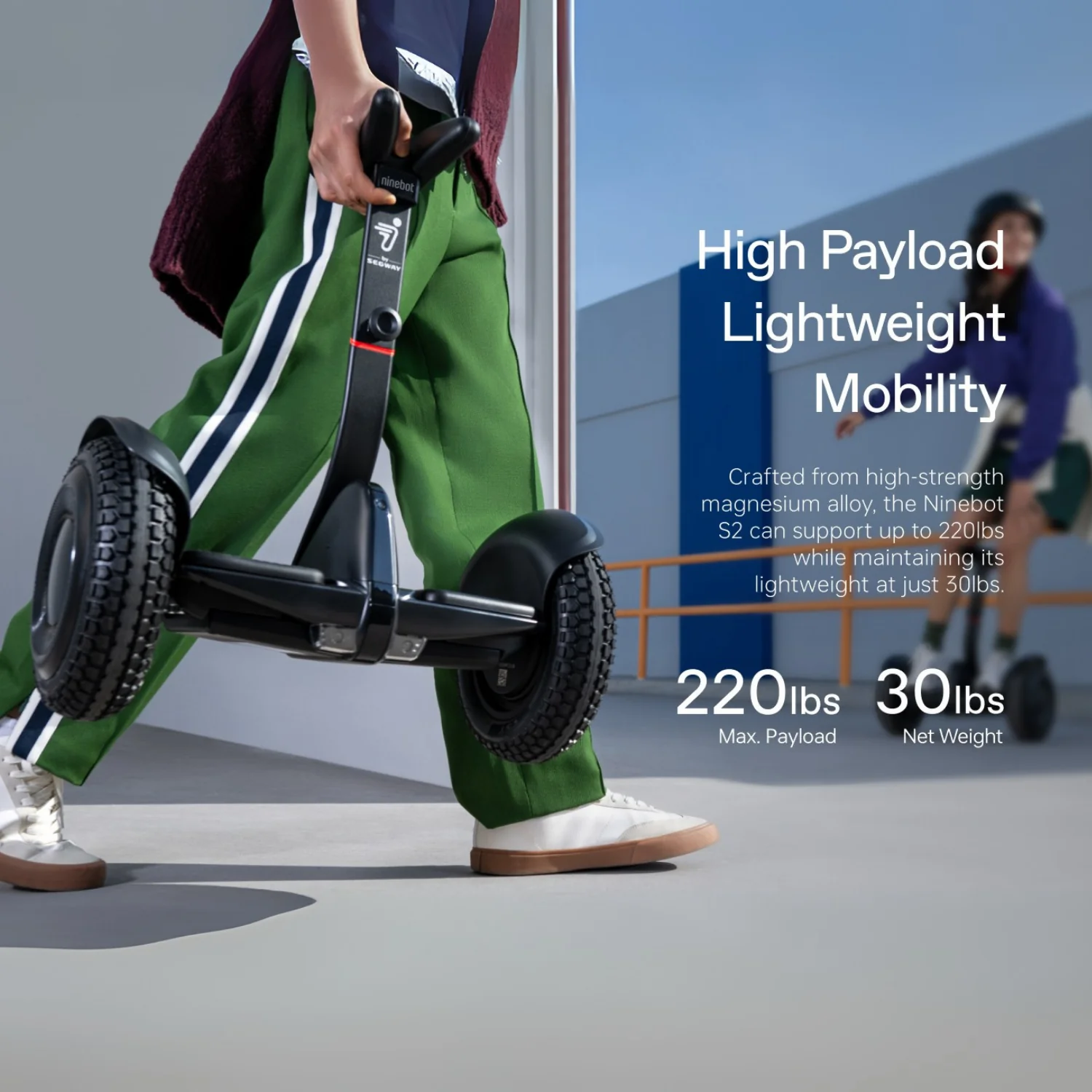 Balancín Eléctrico Autobalanceante Segway Ninebot S2 Scooter Inteligente. - Image 2