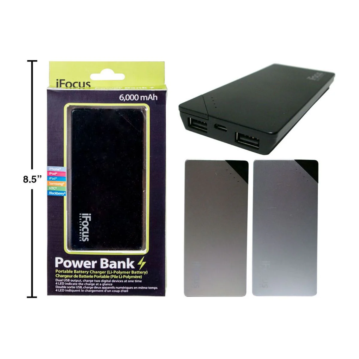 Banco De Energía 6000Mah Para Dispositivo Portátil - Image 2