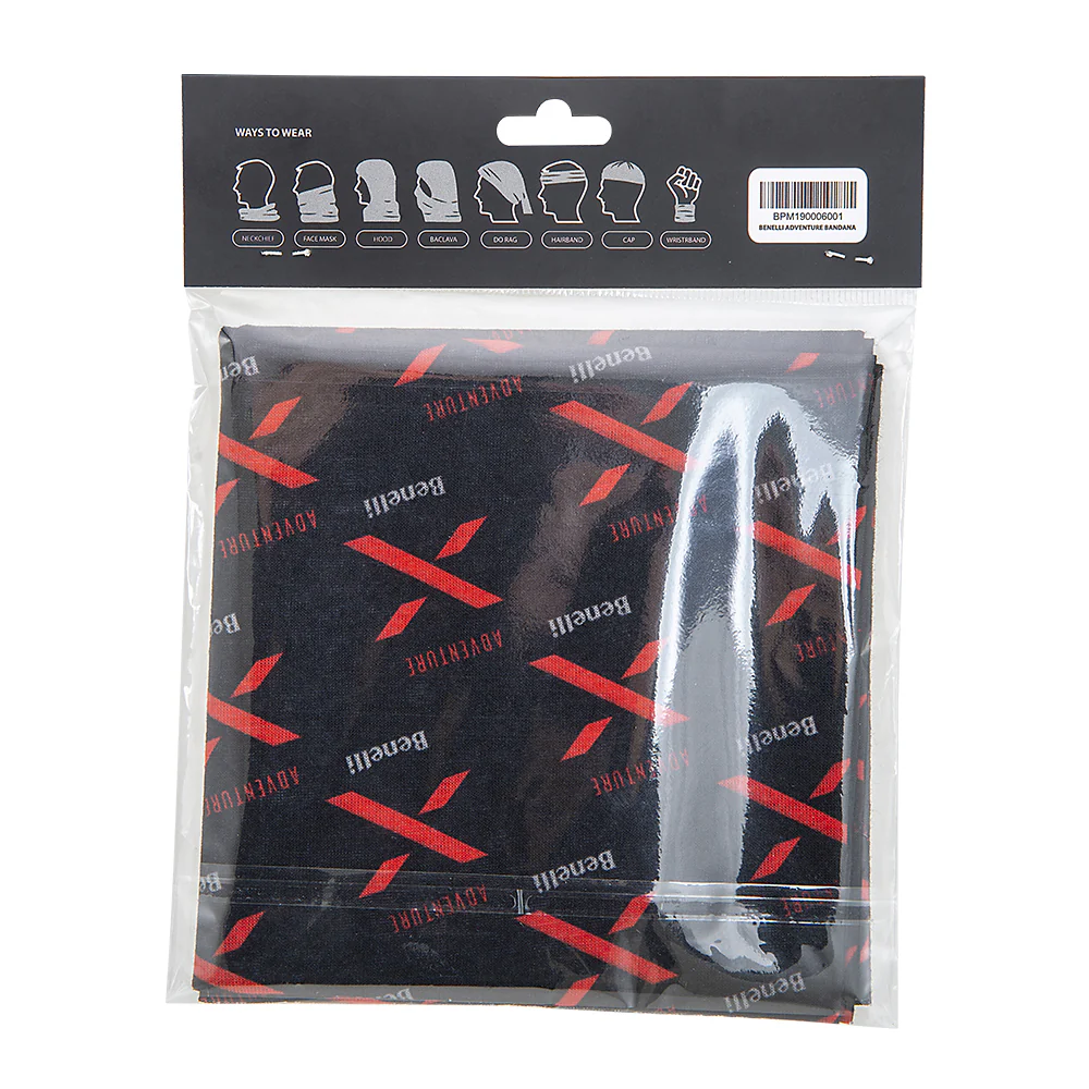 Bandana Benelli Adventure Negra Talla Unica - Image 3