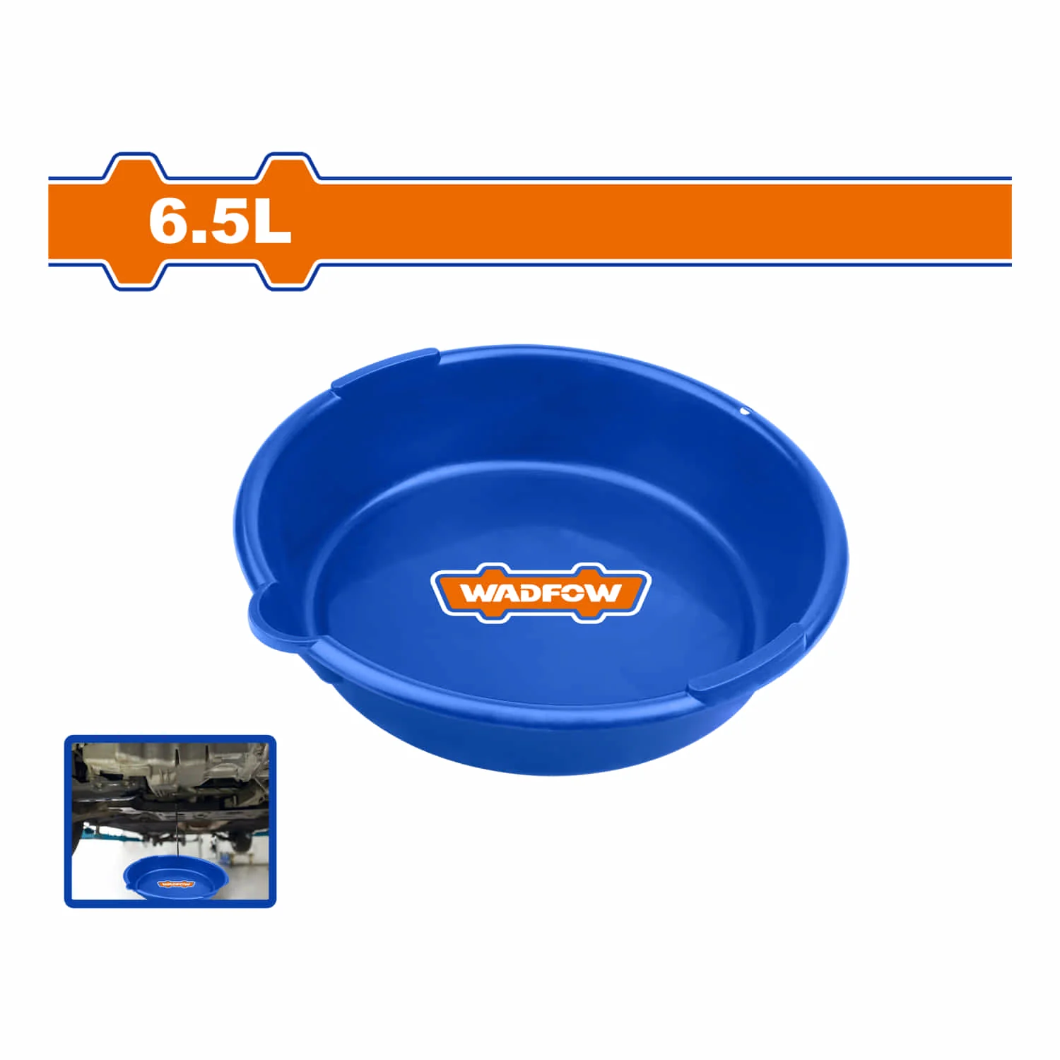 Bandeja De Drenaje De Aceite De Motor Recipiente 6.5L 100% Plástico. 370X100mm. Usado Para Cambios De Aceite. - Image 2