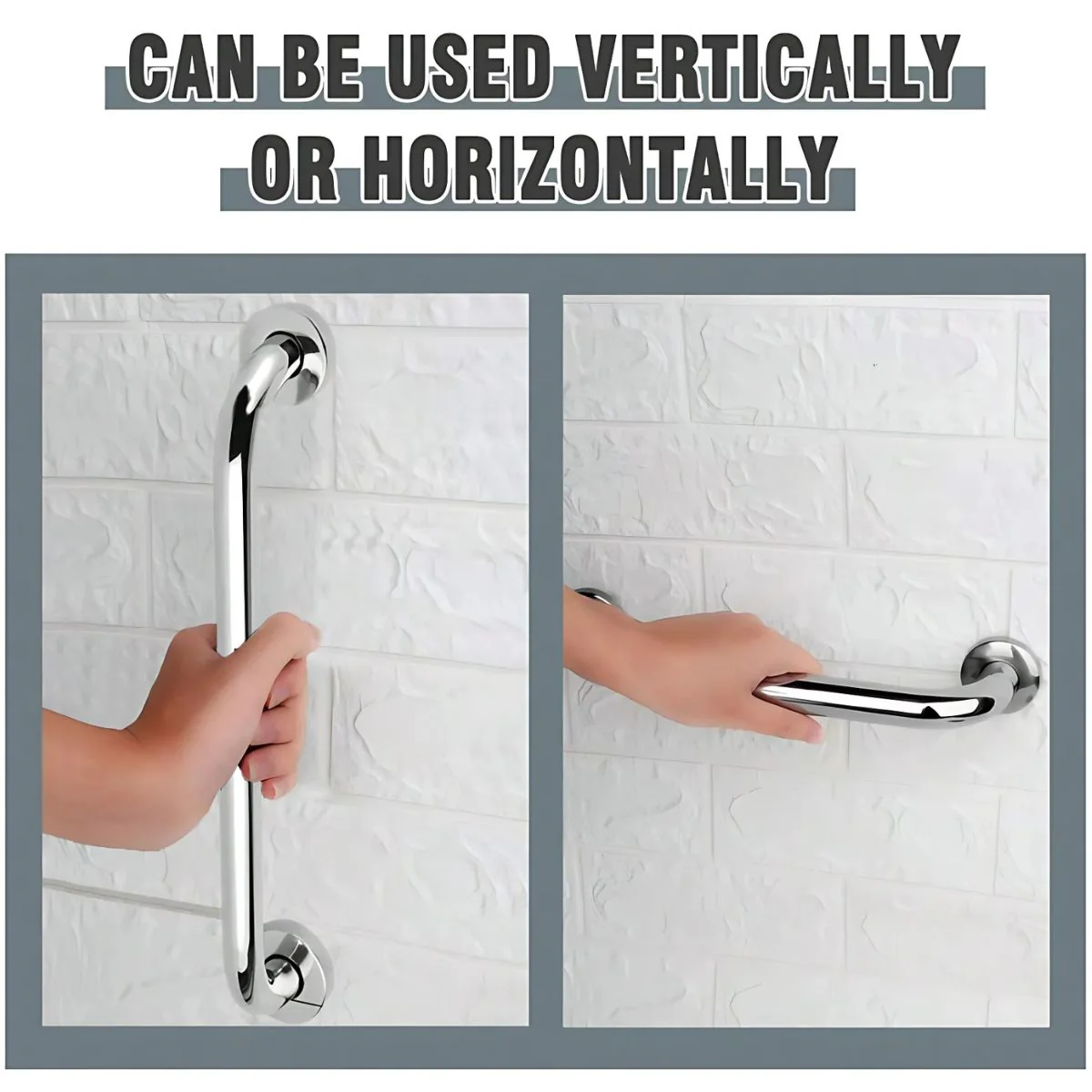 Barra De Seguridad Apoyo Inoxidable Para Baño 84Cm Antideslizante Para Ducha, WC Y Escaleras. Soporte. - Image 5