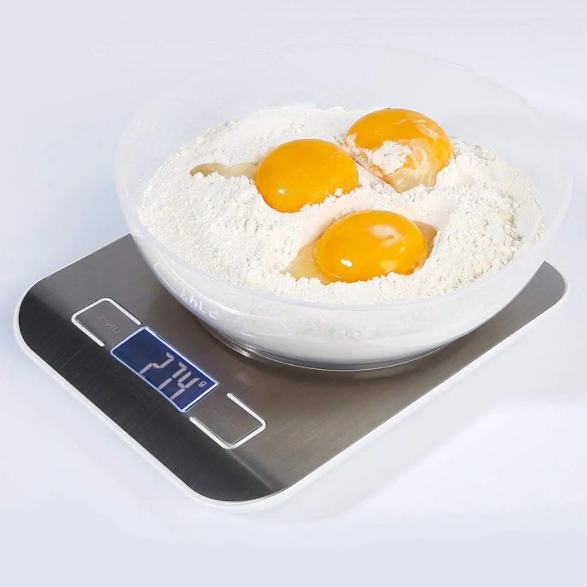 Báscula Balanza De Cocina Digital 10KG Acero Inoxidable Con Pantalla LCD. Pesa Balanza Para Alimentos. - Image 3