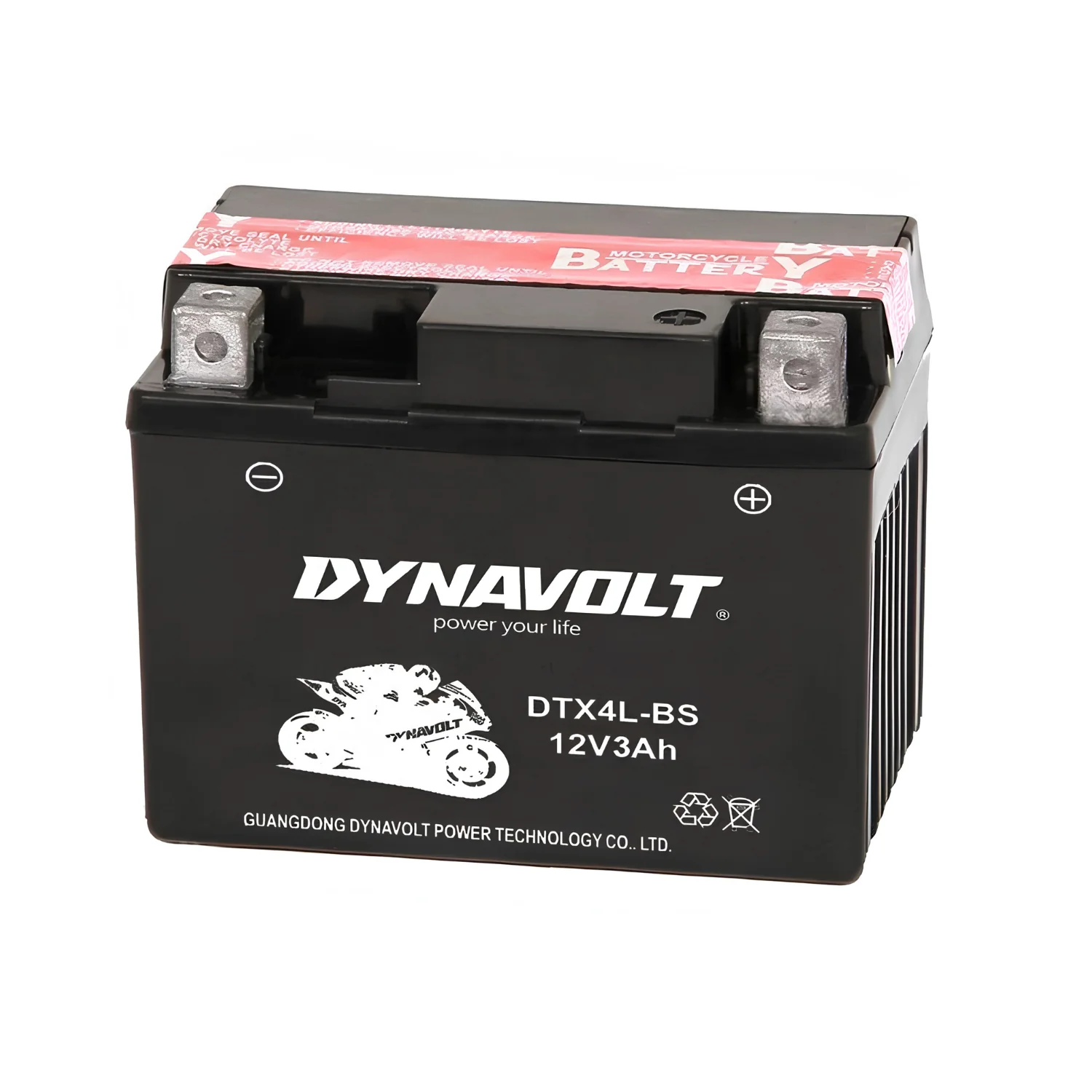 Bateria Para Moto DTX4L-BS 12V 3A L.M (MINNIX / XROAD)