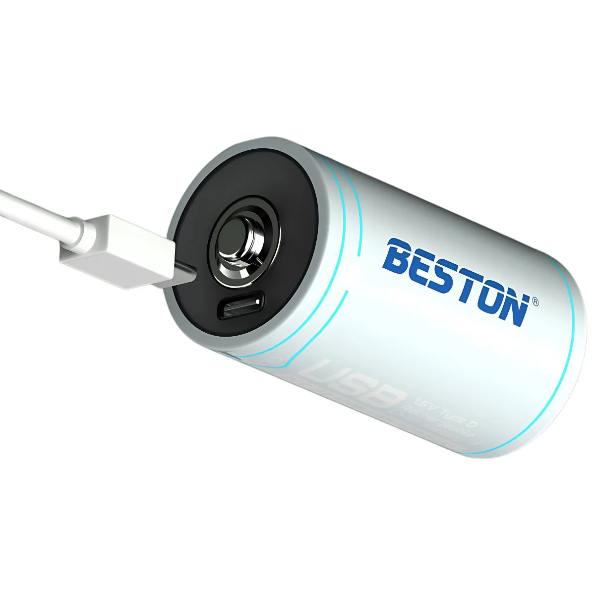 Batería Recargable Tipo D Con Carga USB Tipo C Para Cámaras Y Dispositivos Electrónicos (1 Pza)