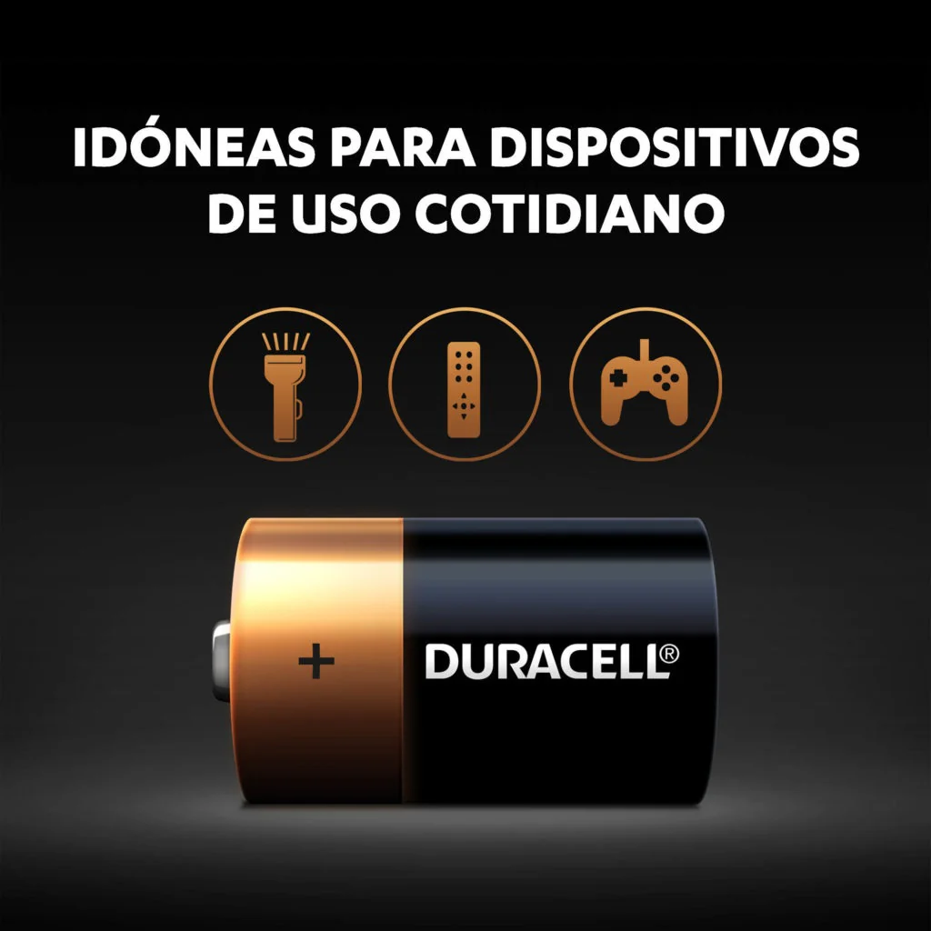 Baterias Alcalinas Tipo C - Duracell - Image 3