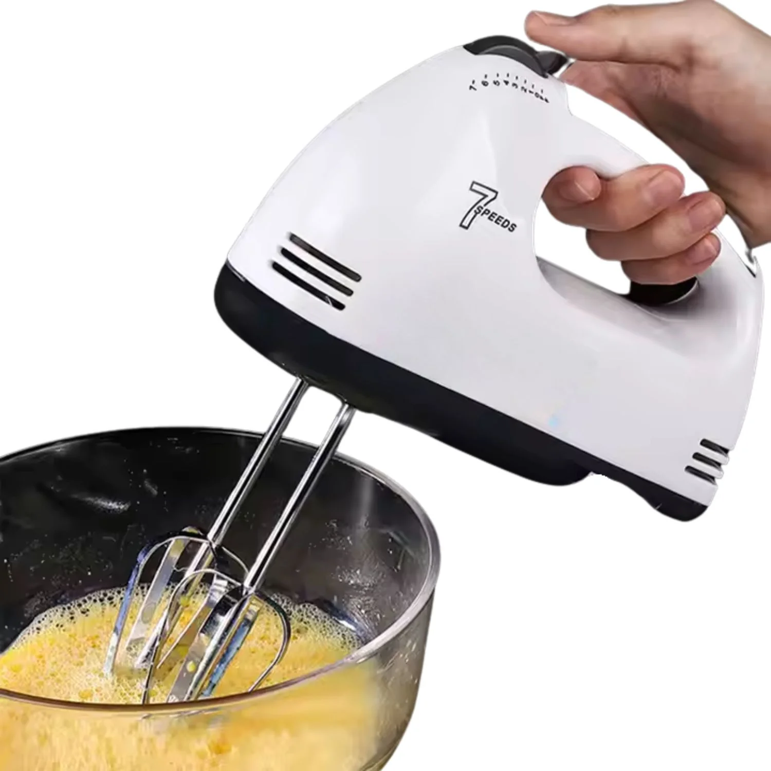 Batidora De Mano 160W Con 7 Velocidades, Varillas Dobles. 110V/60 Hz. Mezcladora - Image 3