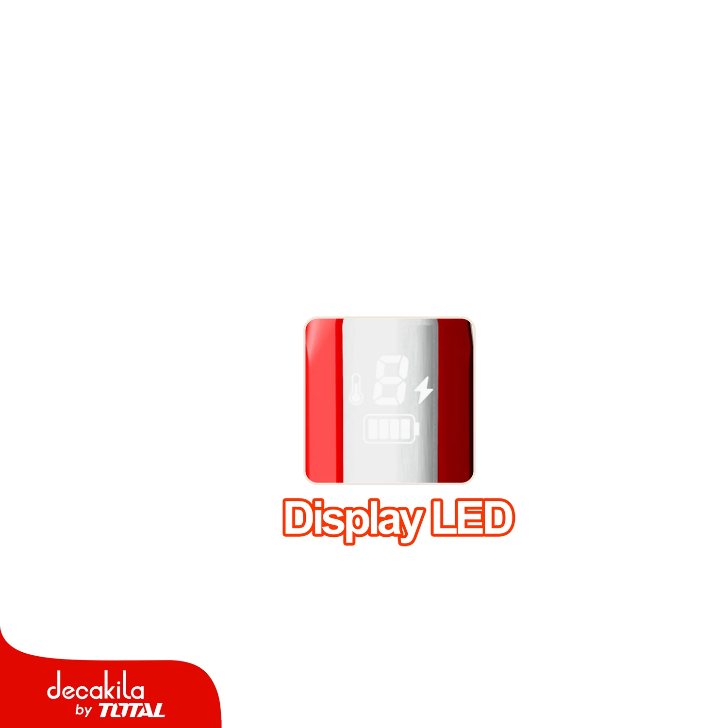 Batidora De Mano Inalámbrica Roja 100W. 16V. Set 5 En 1. Ideal Para Mezclas Jugo Y Salsa. Incluye Batería Y Cargador. - Image 3