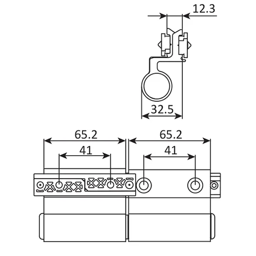 Bisagra Con Tornillos De Acero Inoxidable. Soporta 150 KG Y Ancho De 120 Cm El Par. Se Vende Por Sep - Image 2