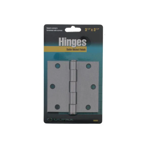Bisagra De 3.5 "X 3.5" De Acabado En Cromo Satinado Para Puertas - Image 2