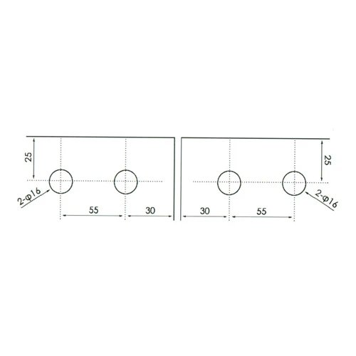 Bisagra Vidrio-Vidrio Sencilla Sistema Plegable. Satinada Para Vidrios 10-12 Mm - Image 3
