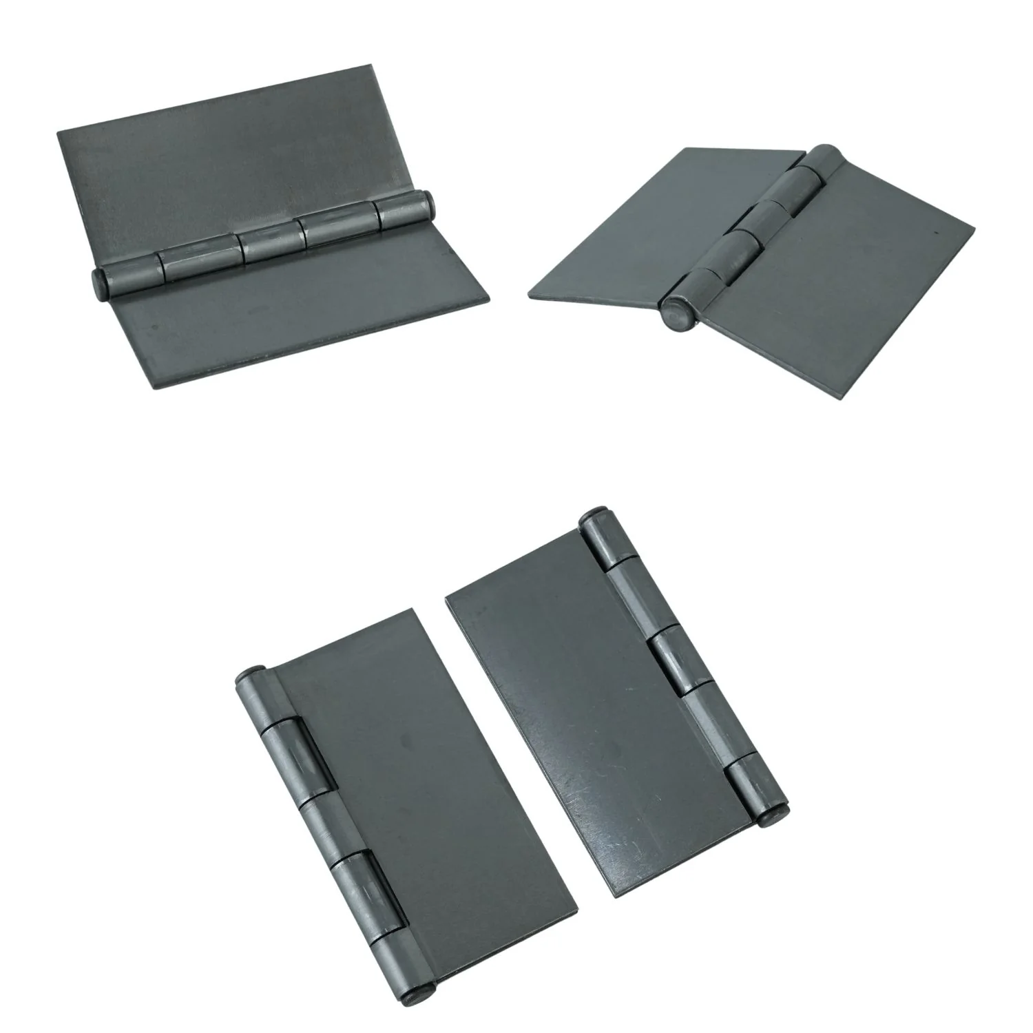 Bisagras Para Soldar 4"X4"X2.5Mm Superficie Natural  1 Par (2 Piezas) - Image 3
