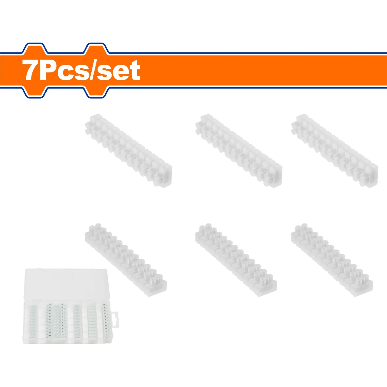 Bloque Terminal De Conexión Para Cableado Eléctrico. Kit De 7 Piezas. Conector. - Image 2