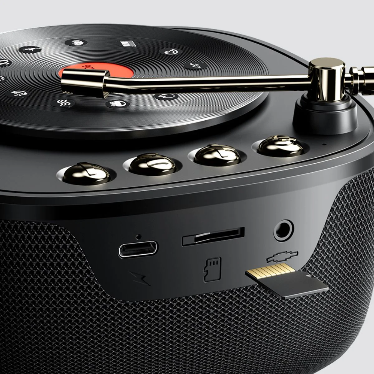 Bocina Bluetooth 5.3 Portátil De 12W. Parlante Inalámbrico Con Sonidos De Relajación Y Ruido Blanco. Altavoz Recargable. - Image 4