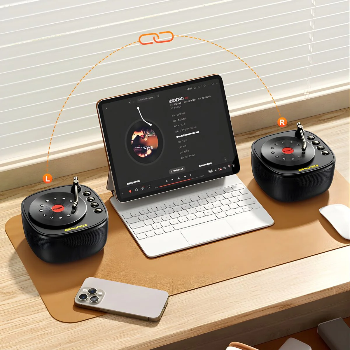 Bocina Bluetooth 5.3 Portátil De 12W. Parlante Inalámbrico Con Sonidos De Relajación Y Ruido Blanco. Altavoz Recargable. - Image 5