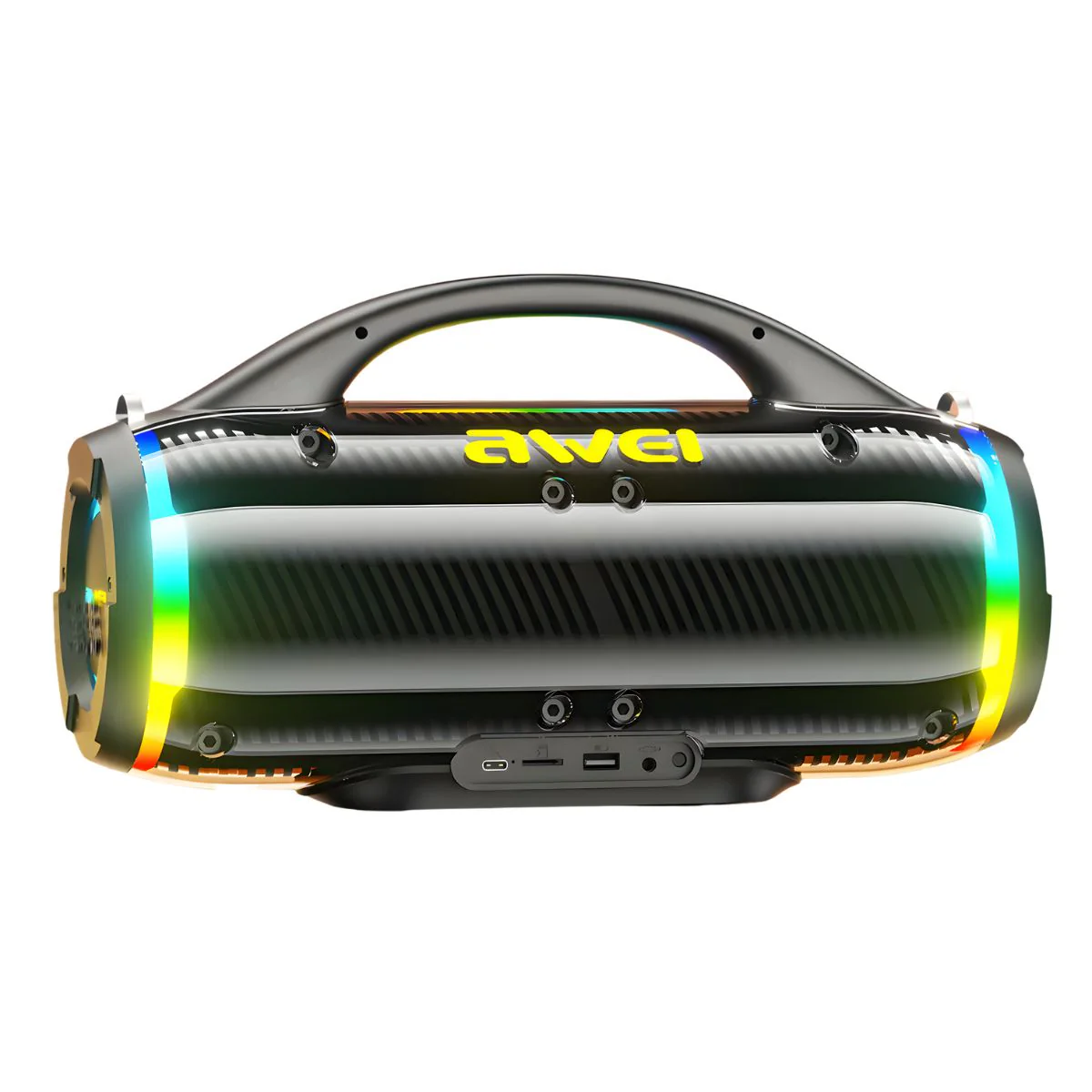 Bocina Bluetooth 5.3 Portátil De 60W RMS. Speaker Parlante Inalámbrico Con Luces LED RGB. Altavoz Recargable De Alta Potencia. - Image 3