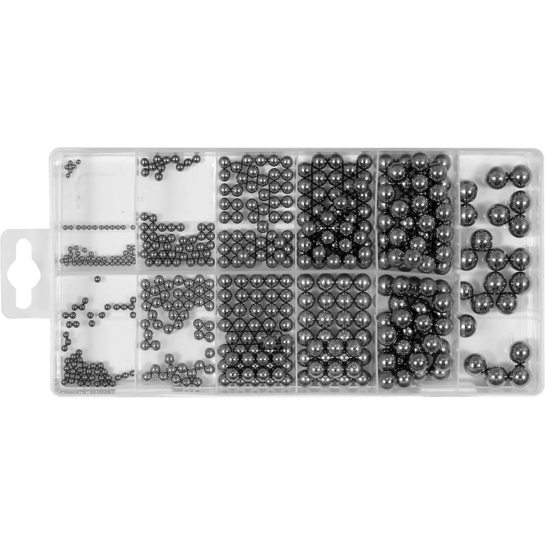 Bolas De Acero Para Rodamientos Y Balineras. Paquete Surtido 470 Pcs - Image 2