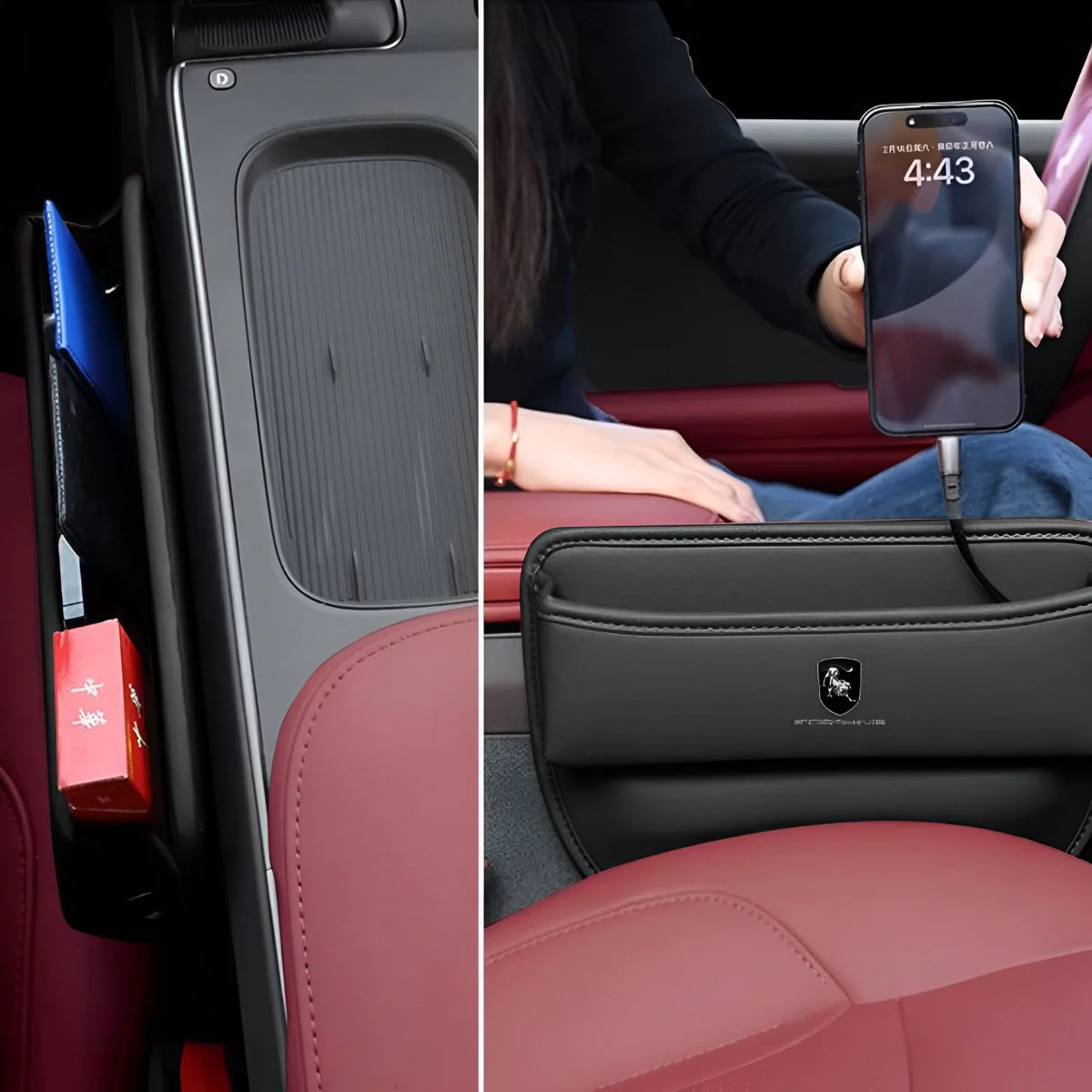 Bolsa De Almacenamiento Para Asiento De Auto Forthing T5 EVO. Estuche Organizador. - Image 4