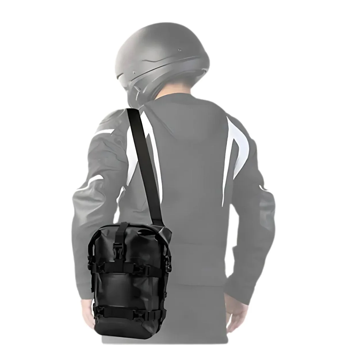 Bolsa Lateral Para Motocicleta 8L. Alforja Lateral IPX7 Resistente Al Agua. Maletín Estanco Para Moto Impermeable. - Image 3