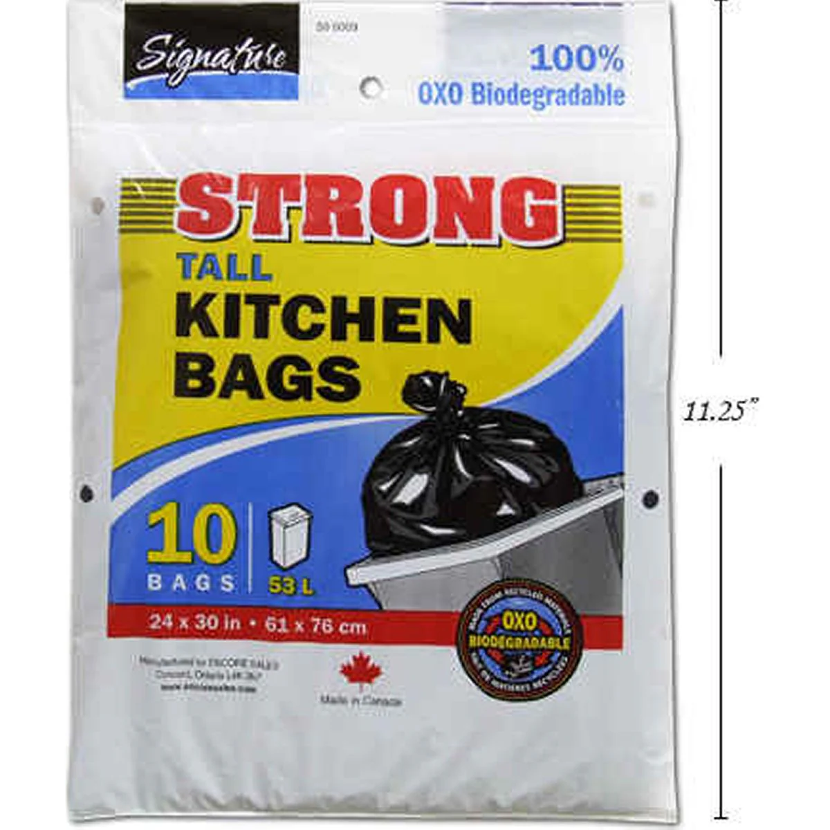 Bolsas De Basura Cocina De 10 Piezas De 24 X 30 "De Alto, Negras - Image 6
