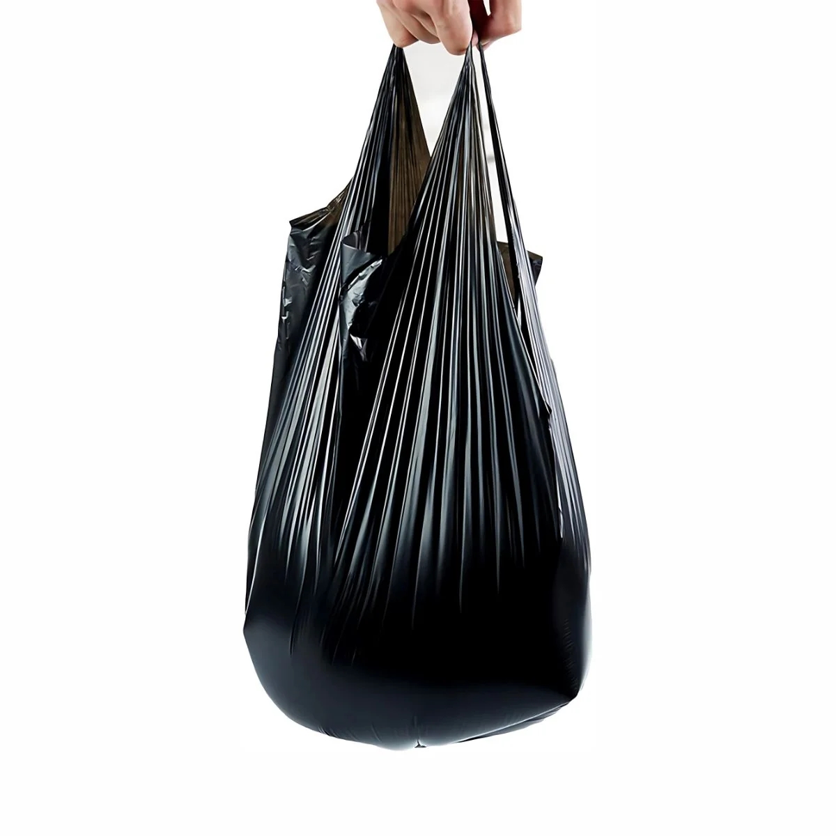 Bolsas De Basura Para Baño Con Asa  7 Galones (45Cm X 62Cm). Con Agarradero. Pack De 5 Rollos De 20 Total 100 Unidades. - Image 2