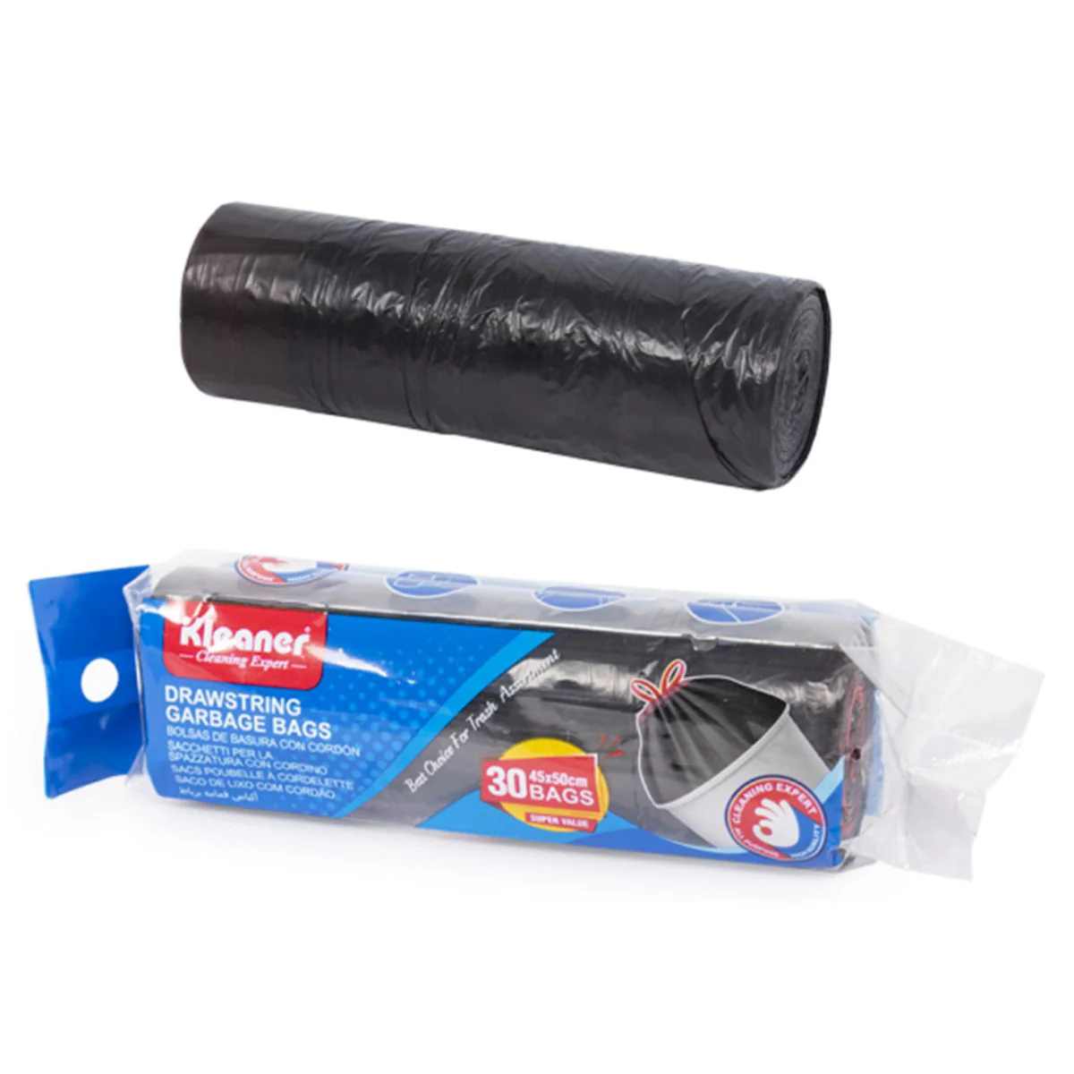 Bolsas De Basura Negras De 32L (8Gal). Bolsas De Residuo 45X70cm. Cartuchos.(Pack De 30 Unidades). - Image 2