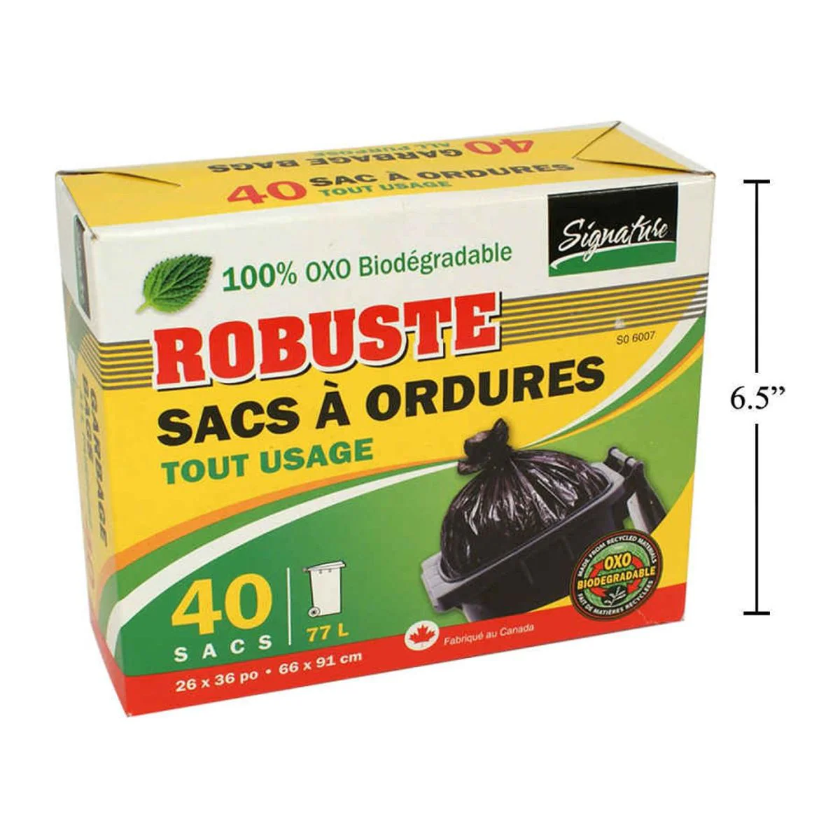 Bolsas Para Basura Para Exteriores De 40 Piezas, 26 X 36 ", En Caja. - Image 6