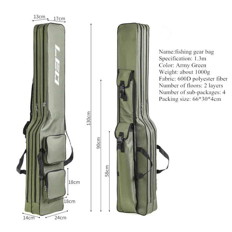 Bolso Estuche Para Cañas Y Accesorios De Pesca - Image 4