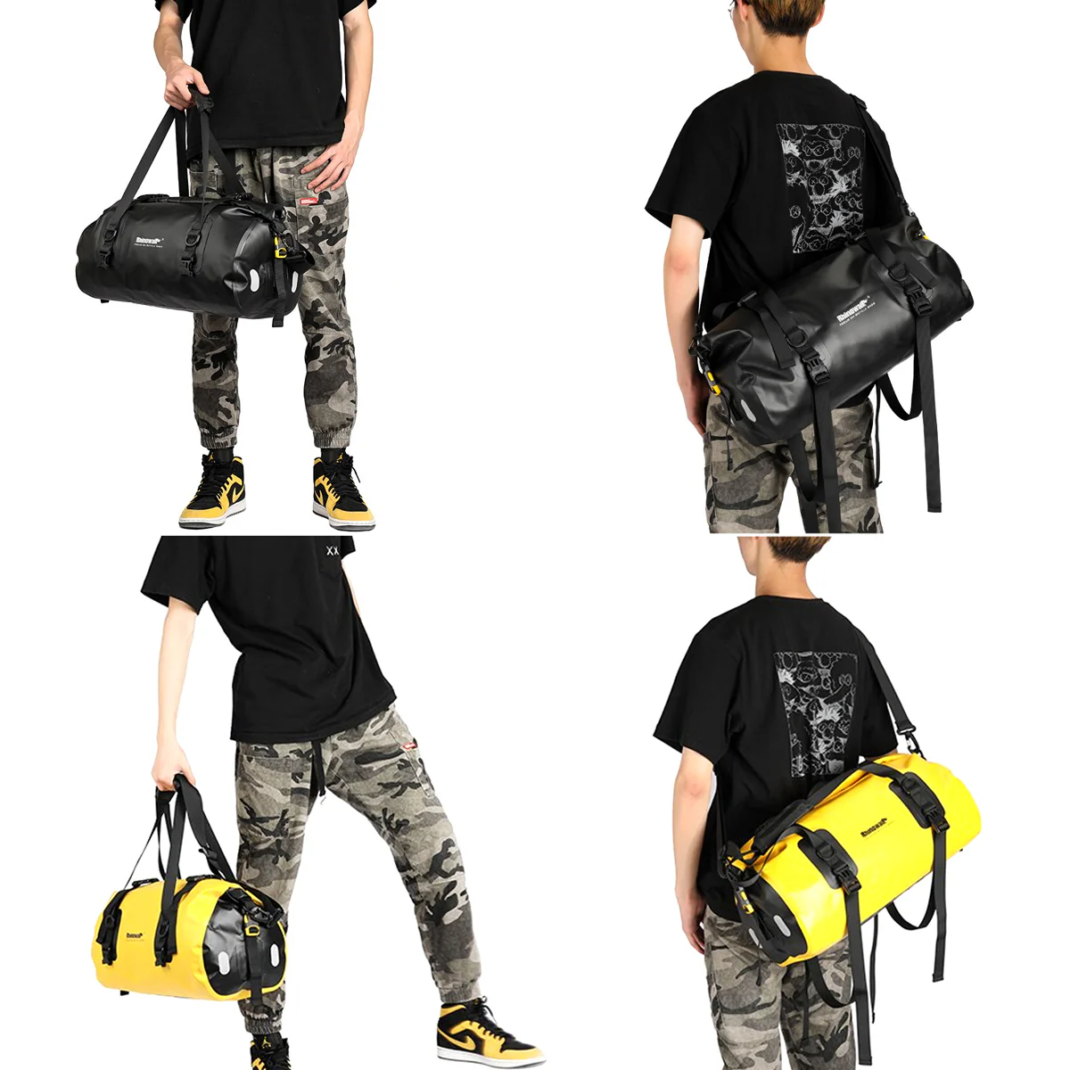 Bolso Para Motocicleta Rhinowalk 100% Impermeable De 65L De Capacidad. - Image 6