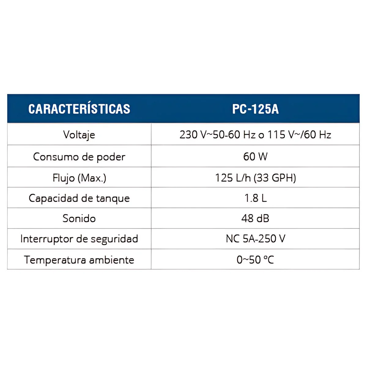 Bomba De Condensador Aire Acondicionado 125L/H, 1.8L, 60W. Bomba De Agua Para Aires Acondicionados Y Sistemas De Refrigeración. - Image 3