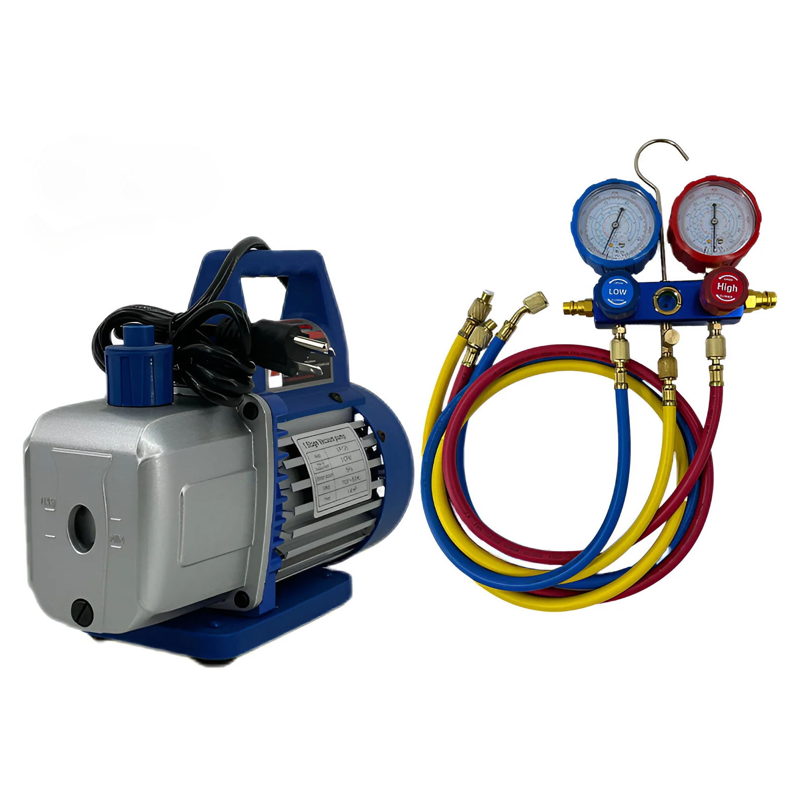 Bomba De Vacio 4 CFM. Herramienta De Recarga De Aire Acondicionado Y Refrigerador - Image 2