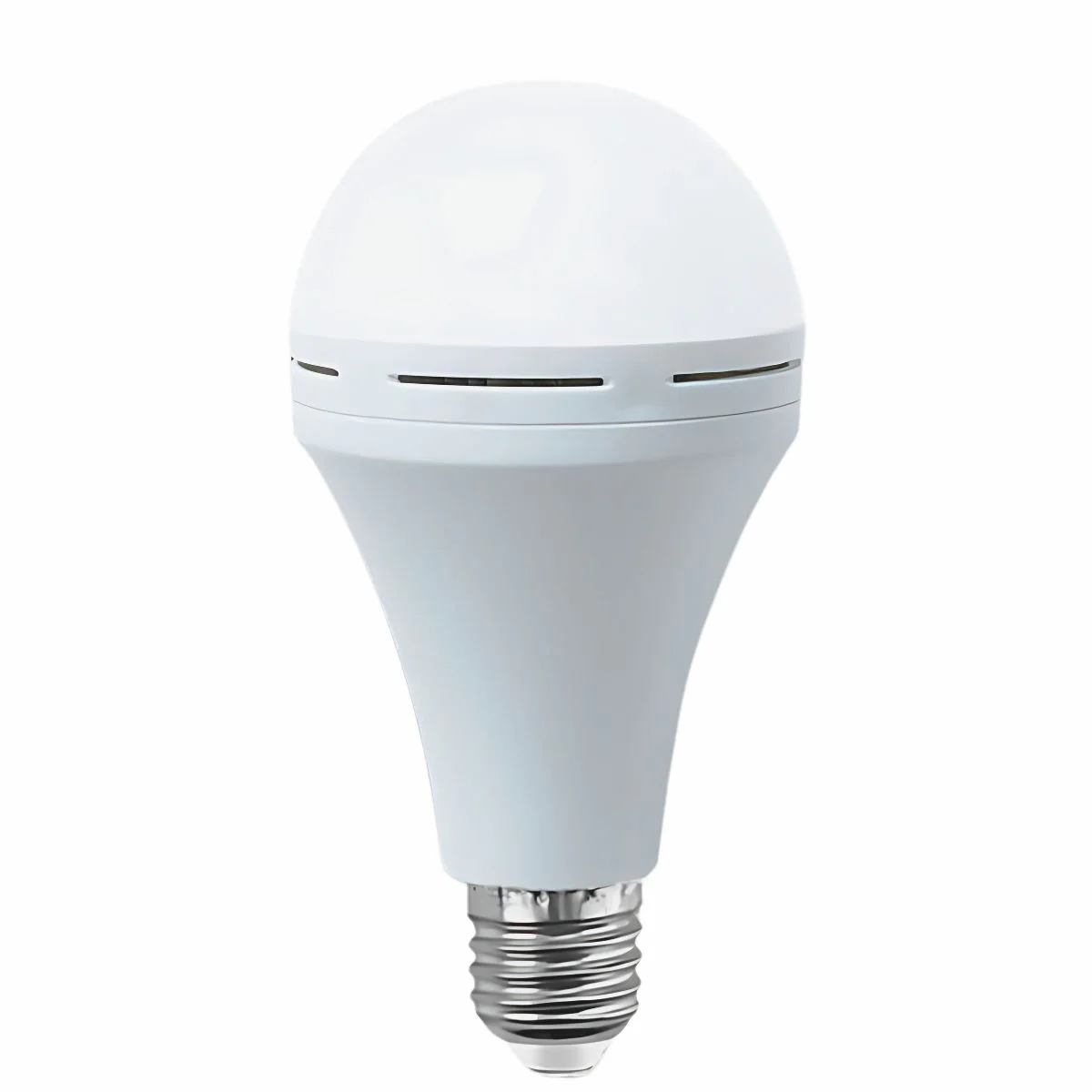 Bombillo Foco LED De Emergencia 15W Con Batería Recargable. Luz Blanca 6500K. Base E27 Y Ángulo 230°.