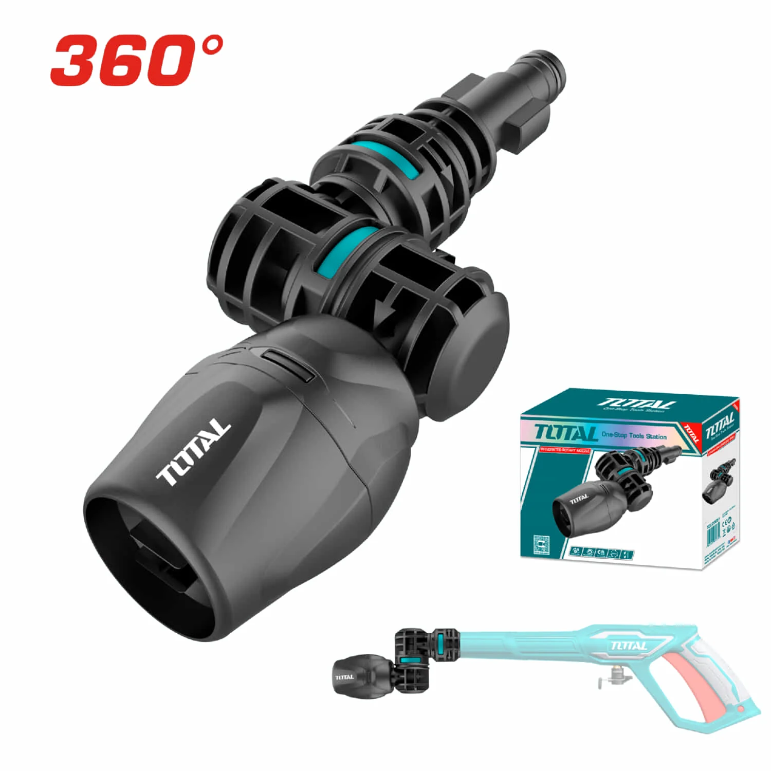 Boquilla Rotativa 360° Para Hidrolavadoras De Alta Presión 18Mpa/180Bar TGT11316 UTGT1131