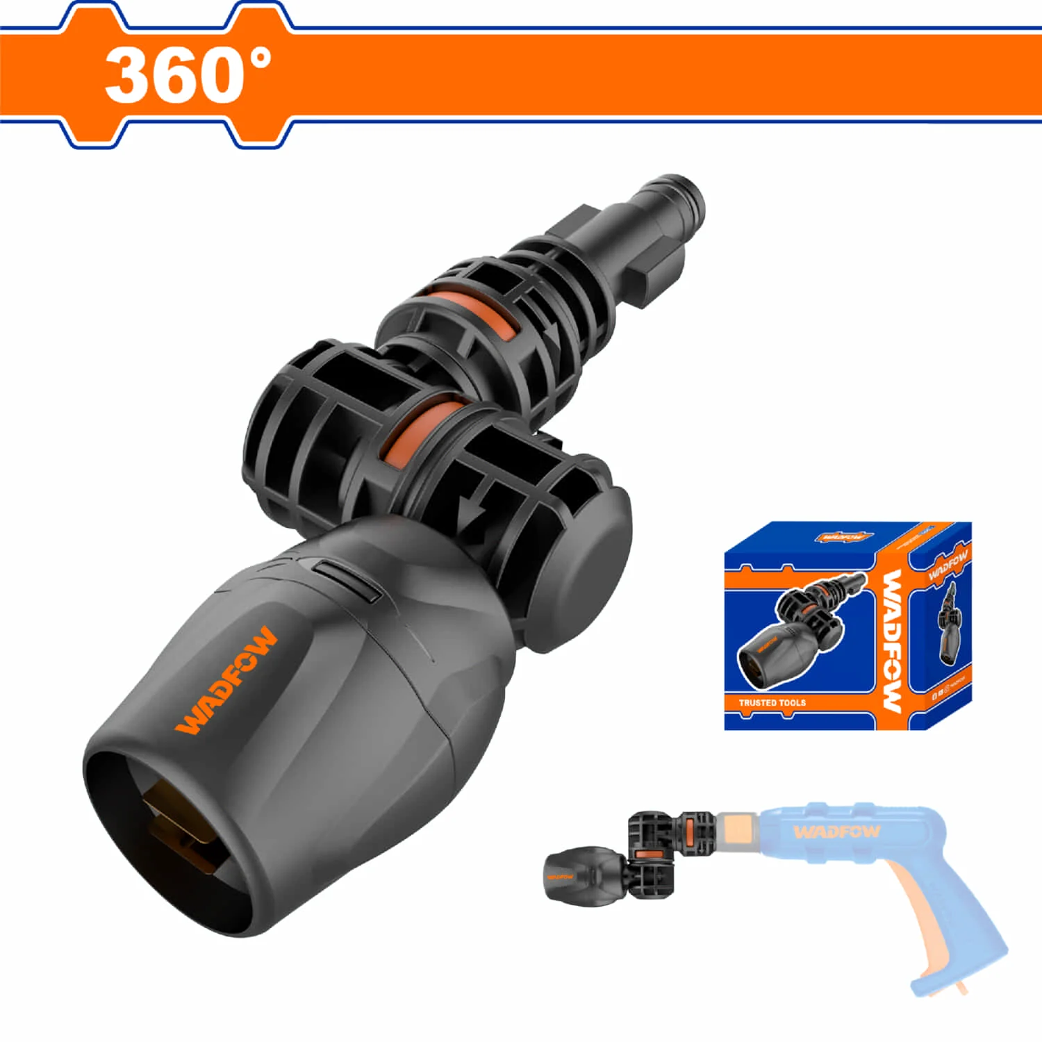 Boquilla Rotativa 360° Para Hidrolavadoras De Alta Presión WHP1A11 WHP3A12 WHP3A14 WHP3A18 WHP1A12
