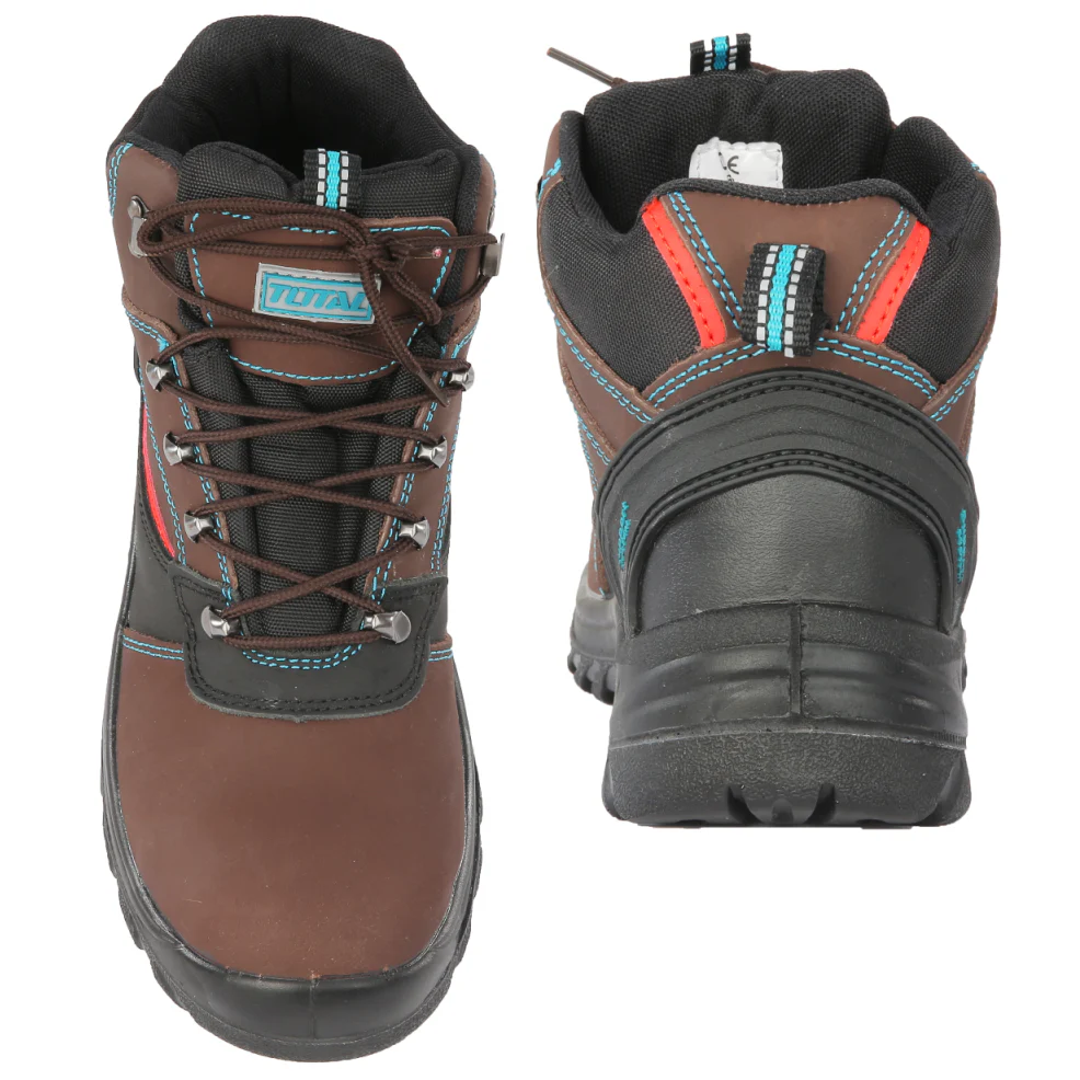 Botas De Cuero De Seguridad TOTAL. De Alta Calidad. Punta De Acero + Entresuela De Acero - Image 3