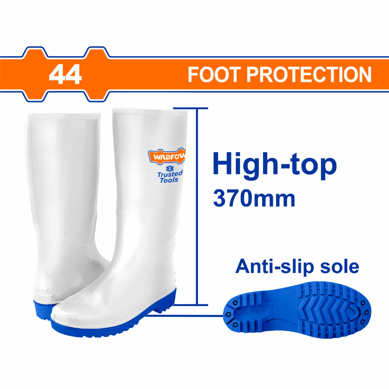 Botas Extra Altas. 100% Resistente Al Agua. PVC. Suela Antiresbalante. Altura:370Mm. - Image 7