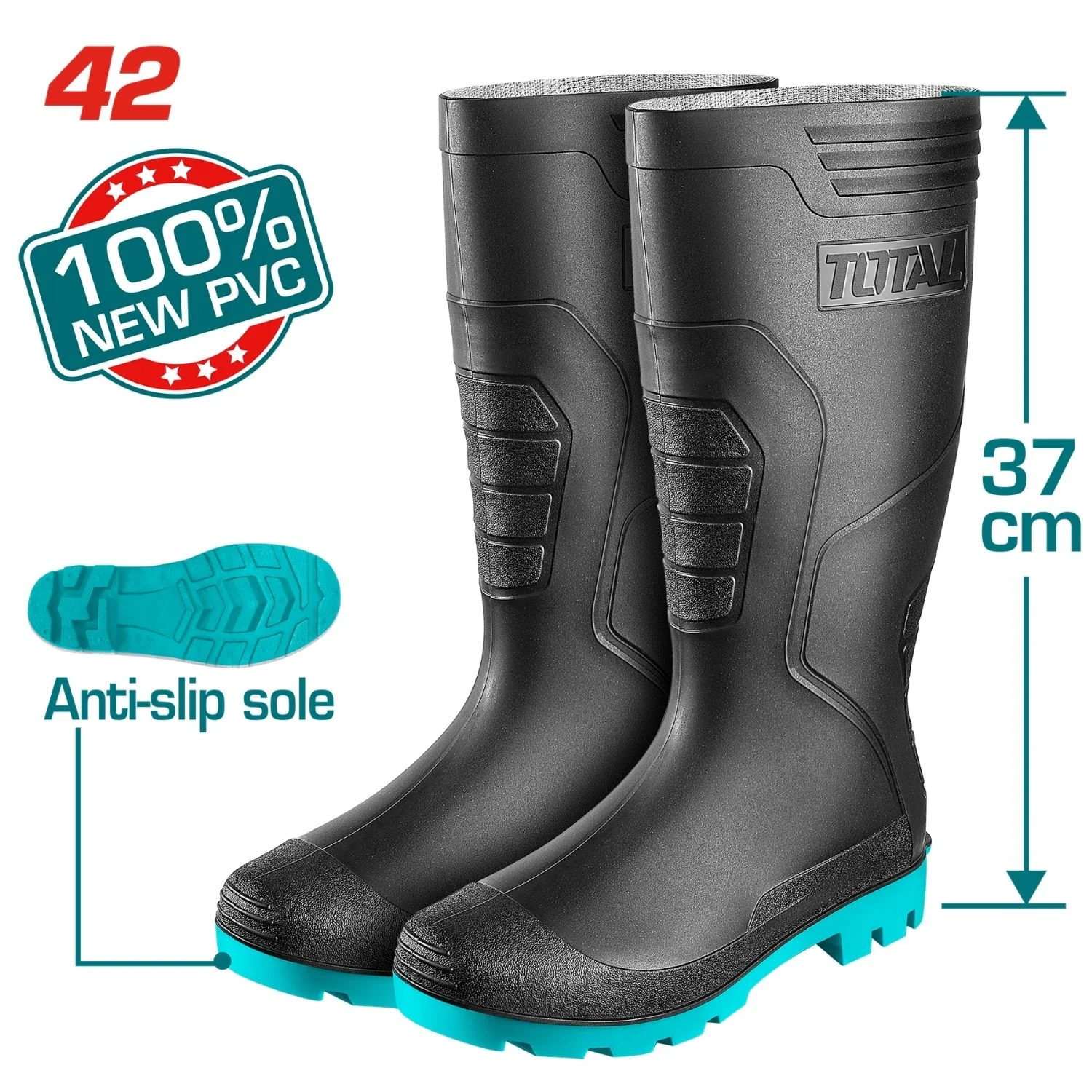 Botas Extra Altas De 100% PVC/Nitrilo - Image 10