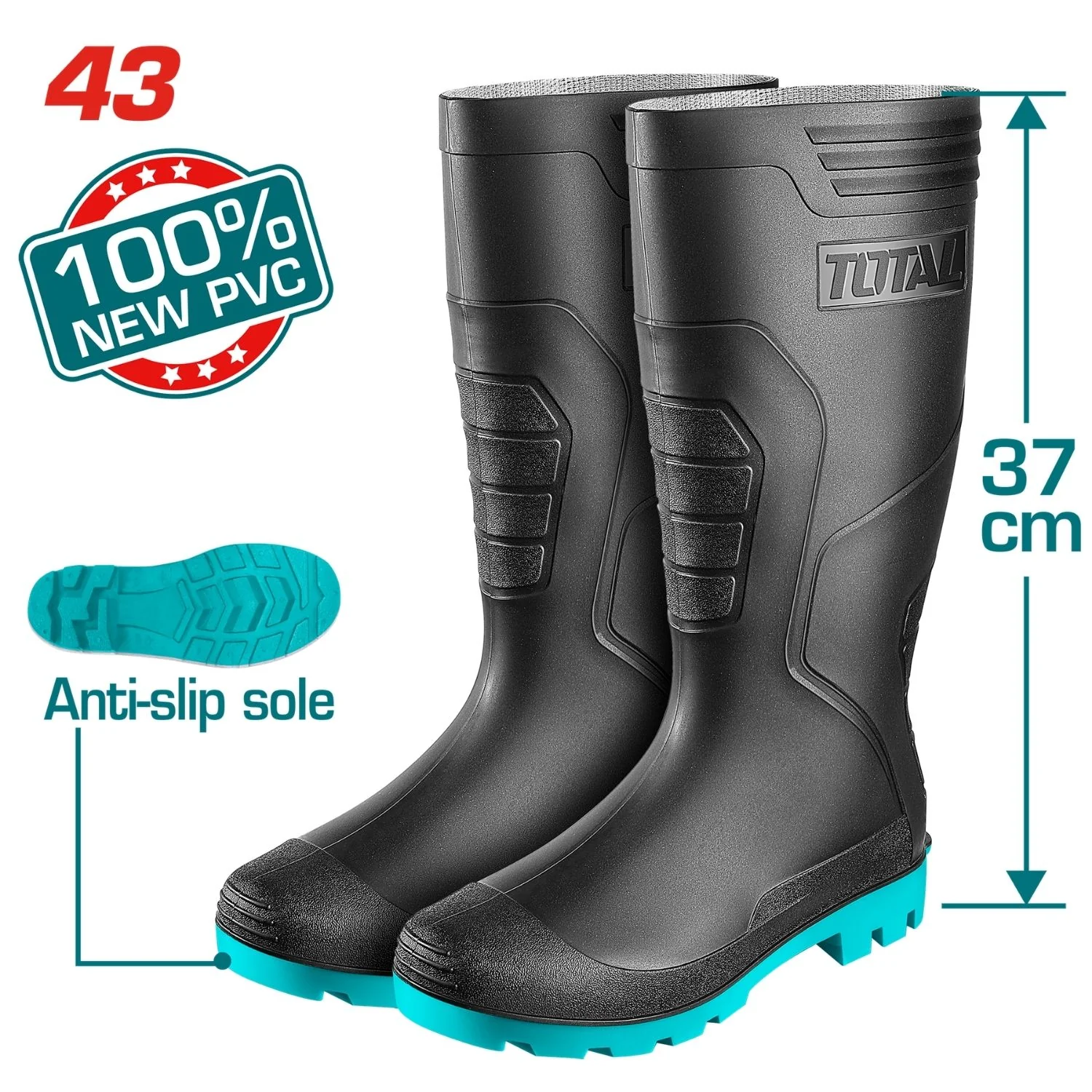 Botas Extra Altas De 100% PVC/Nitrilo - Image 12