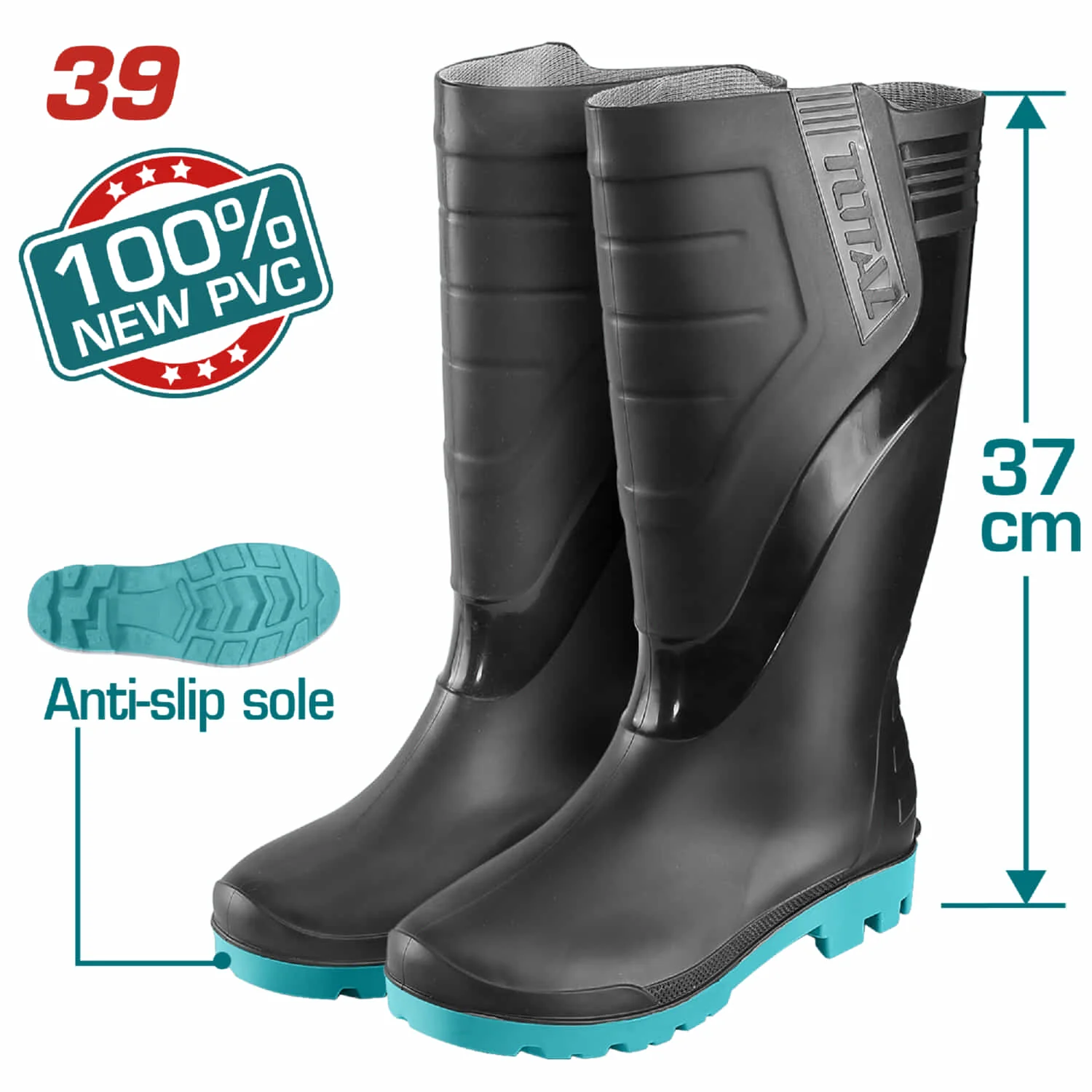 Botas Extra Altas De 100% PVC/Nitrilo - Image 4