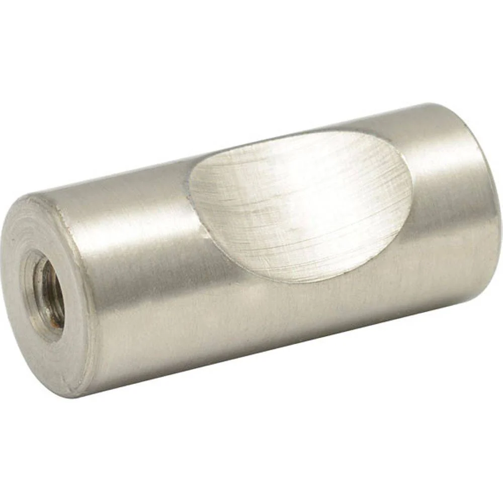 Botón O Perilla Moderno Tipo 03 Níquel Rayado Lock - Image 2