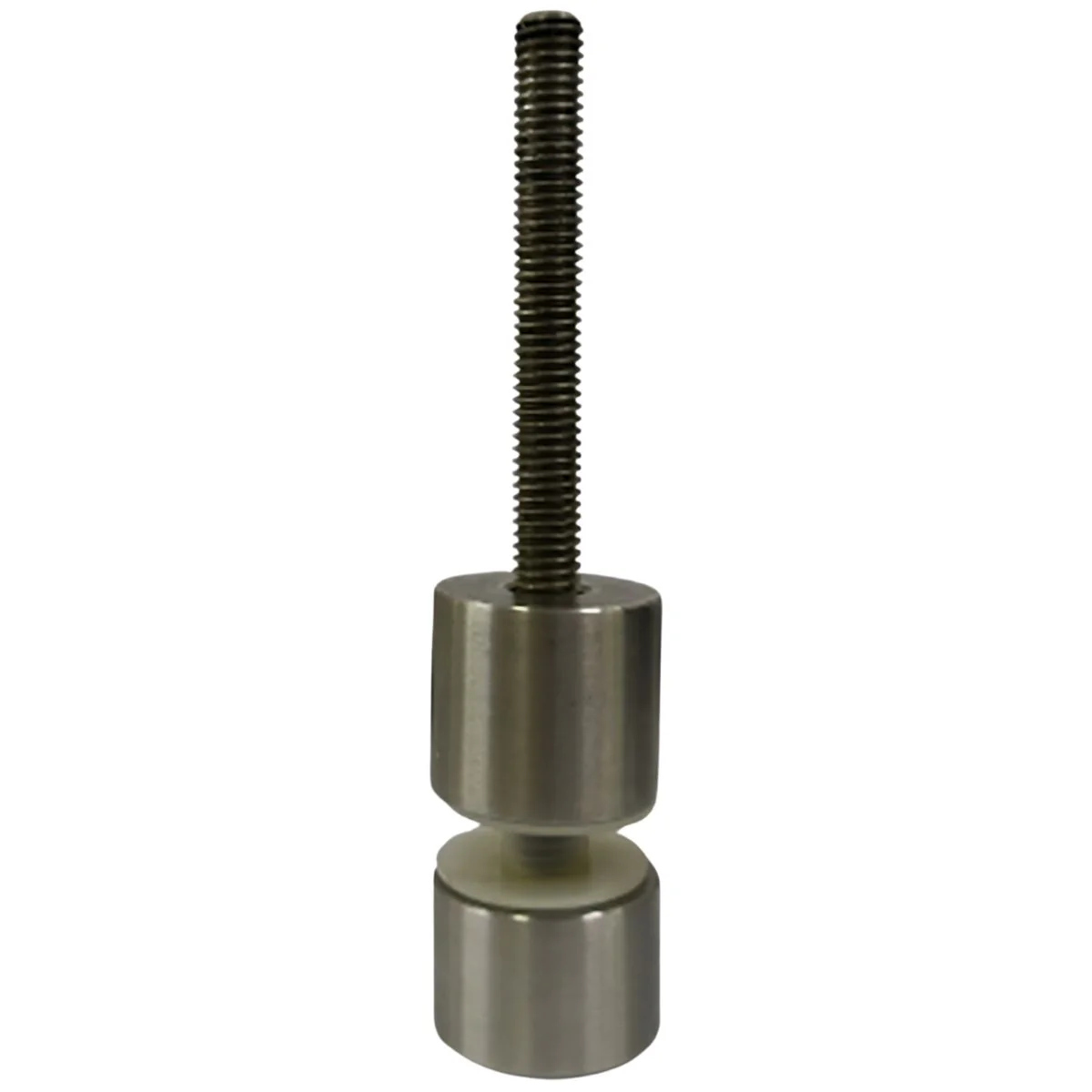 Boton Para Barandas Vidrio De 8 A 12 Mm. Acero Inoxidable Satinado Solido - Image 2