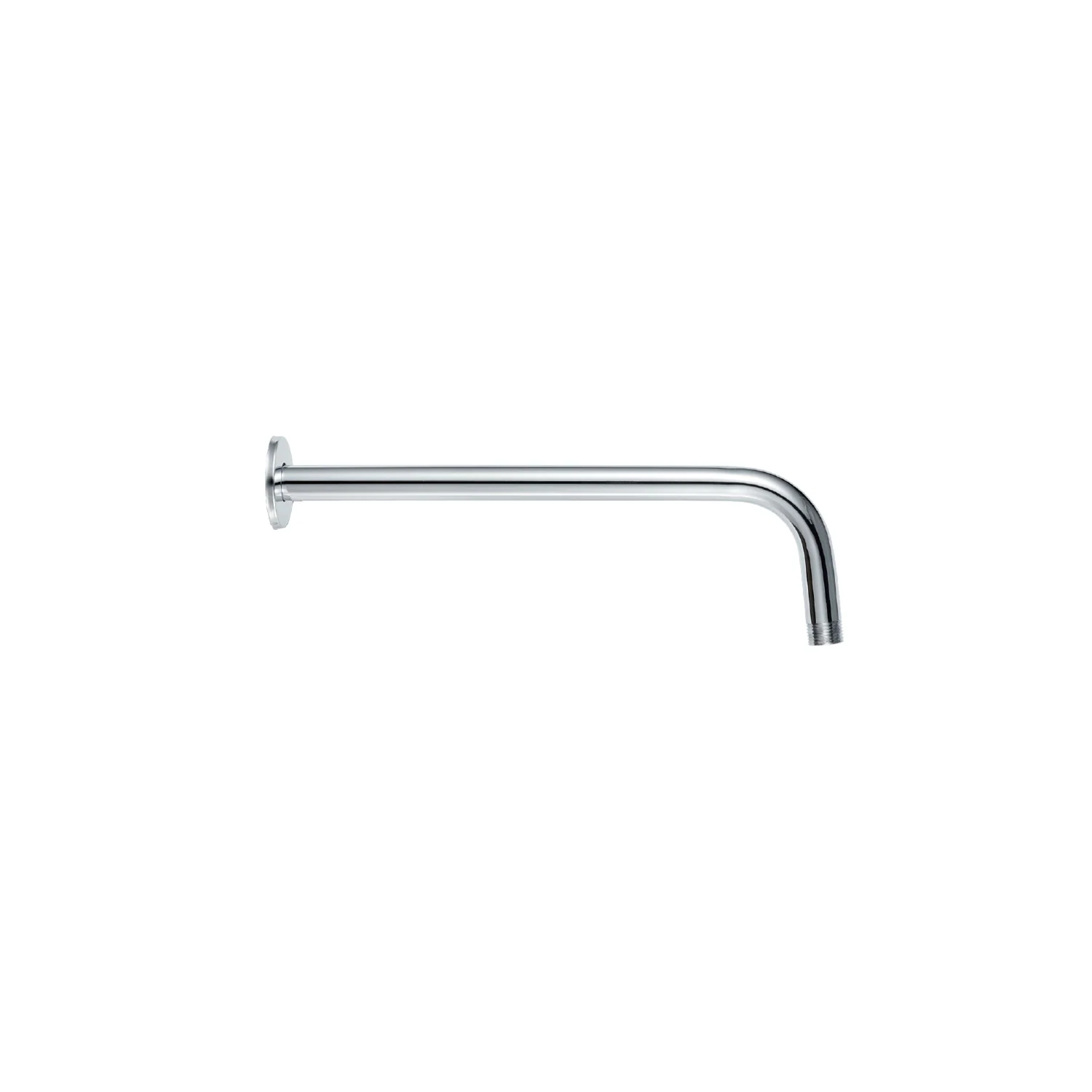 Brazo De Ducha 40 Cm Cromado. Tubo De Acero Inoxidable Con Chapetón Para Regadera. - Image 2