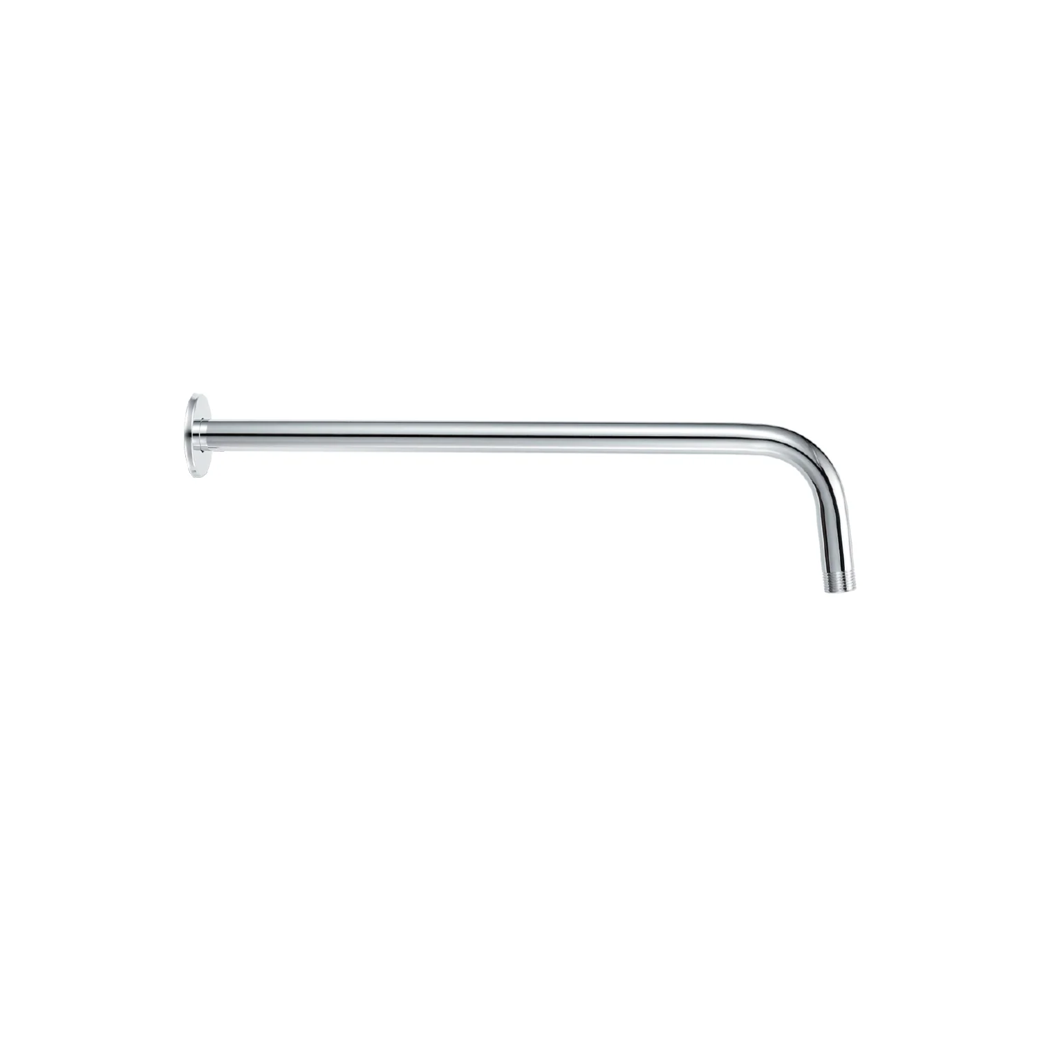 Brazo De Ducha 50 Cm Cromado. Tubo De Acero Inoxidable Con Chapetón Para Regadera. - Image 2
