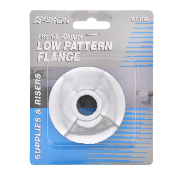 Brida Cromada De 1/2" Para Tuberías De Cobre - Image 2