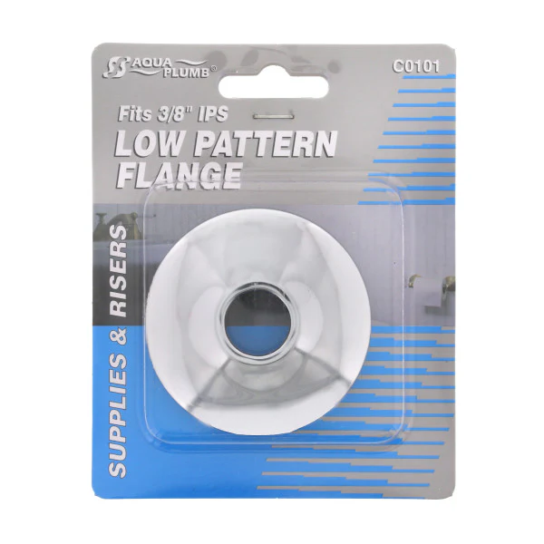 Brida Cromada De 3/8" Para Tuberías De Hierro - Image 2