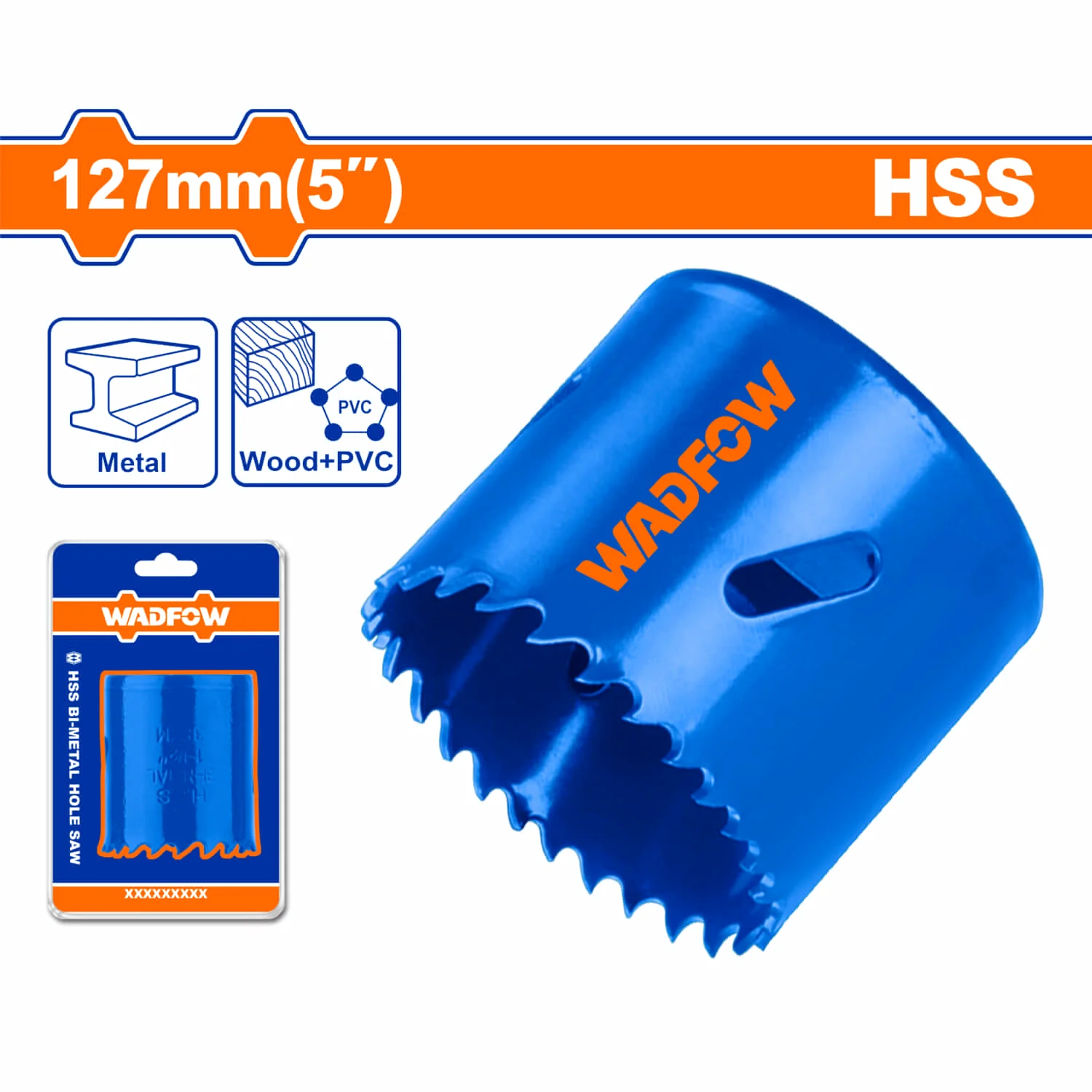 Brocas Cilíndricas HSS M3 Bi-Metal, Dientes 4-6TPI.  Profundidad De Corte:38Mm(1-1/2") - Image 19