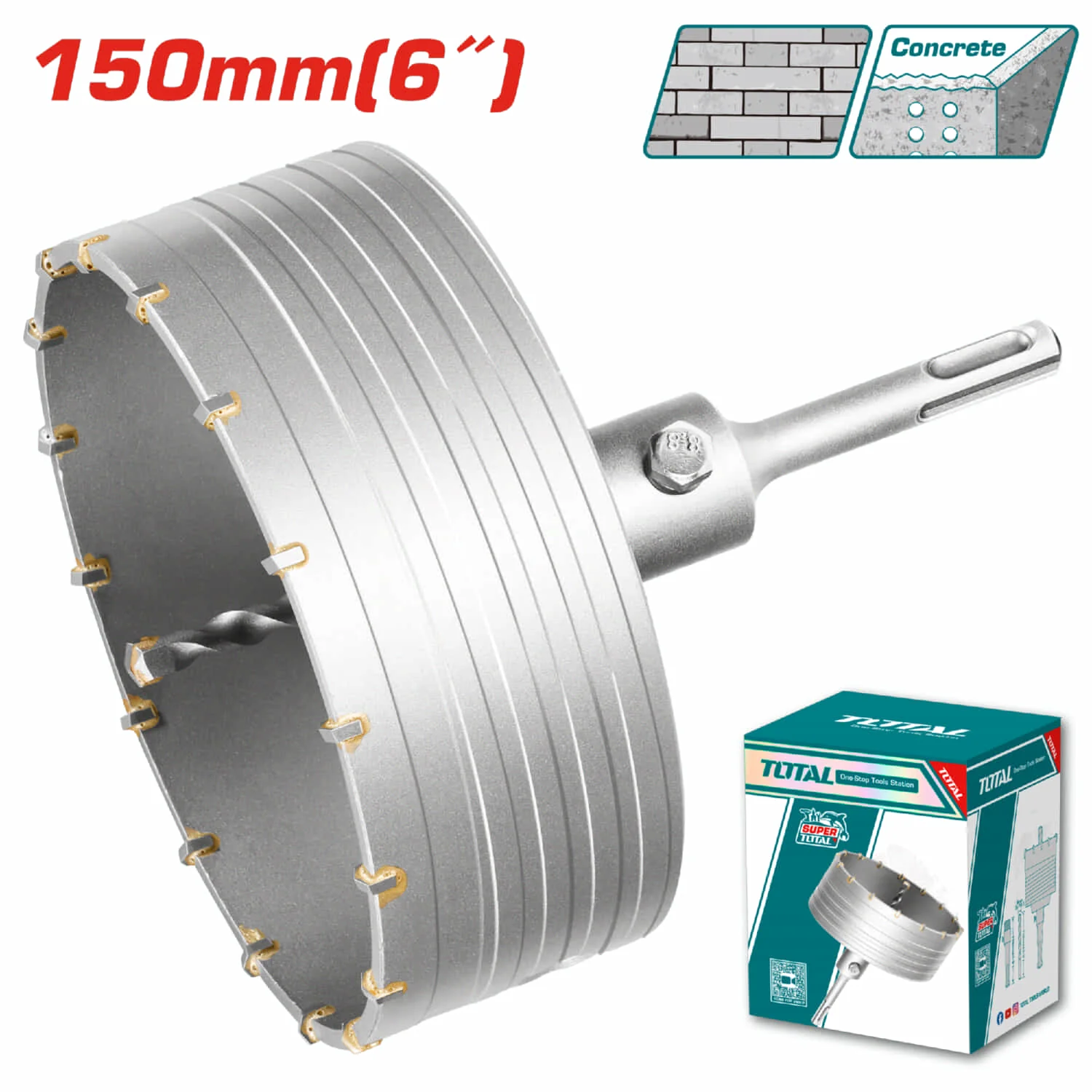 Brocas Circulares Para Concreto Con Piezas De Cuchillas TCT Y Adaptador De 110Mm. - Image 21
